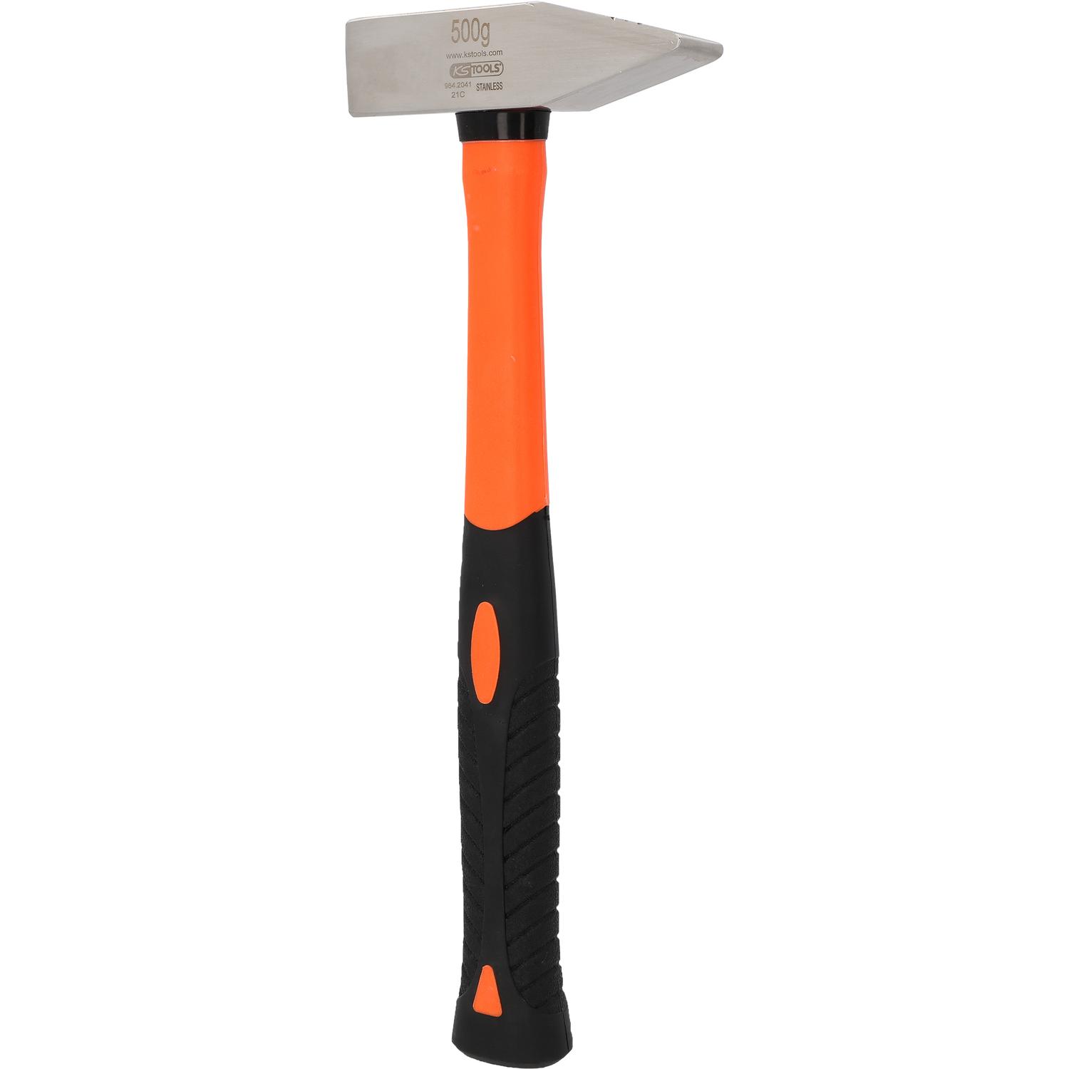 KS Tools EDELSTAHL Schlosserhammer mit Fiberglasstiel, 500g-1 Hauptbild