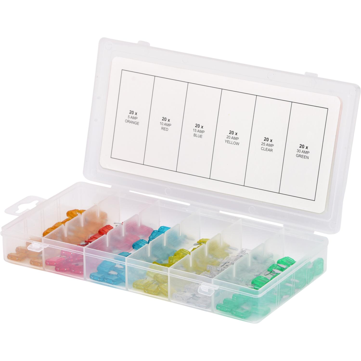 KS Tools Sortiment Mini-Sicherungen, 5-30A, 120-tlg-2 Hauptbild