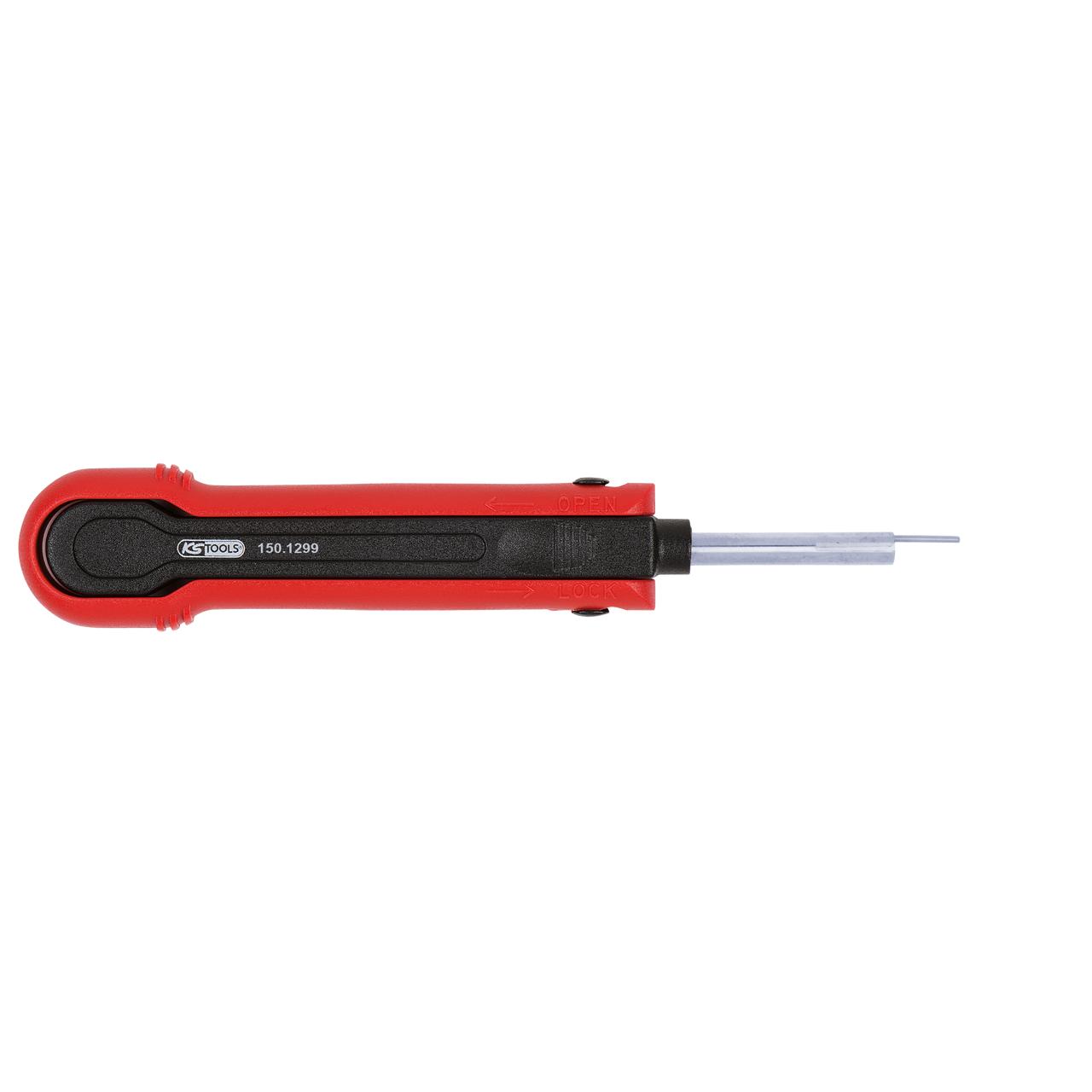 KS Tools Entriegelungswerkzeug für Flachstecker/Flachsteckhülsen 0,8 mm, 1,5 mm (Delphi Ducon)-1 Foto Produkt Allgemein Spezialwerkzeug Automobil