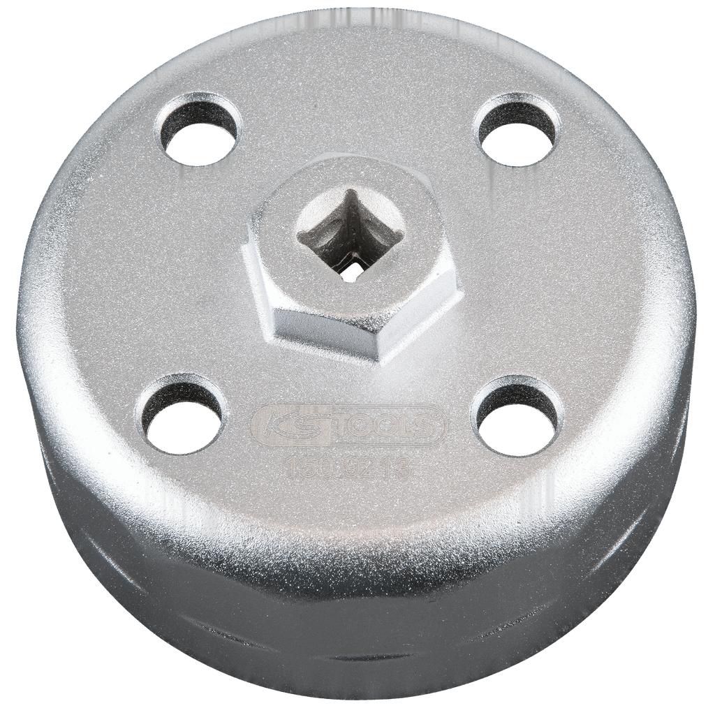 KS Tools 3/8" Ölfilterschlüssel, SW 88,8mm, 15 Flächen-1 Foto Produkt Allgemein Spezialwerkzeug Automobil