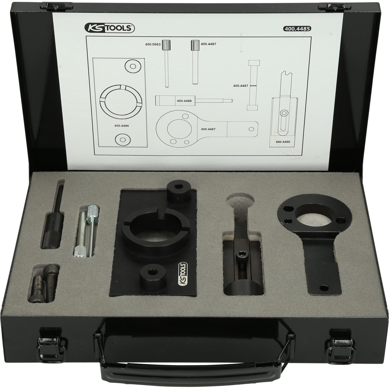 KS Tools Motoreinstell-Werkzeug-Satz für Opel, 8-tlg-1 Foto Produkt Allgemein Spezialwerkzeug Automobil
