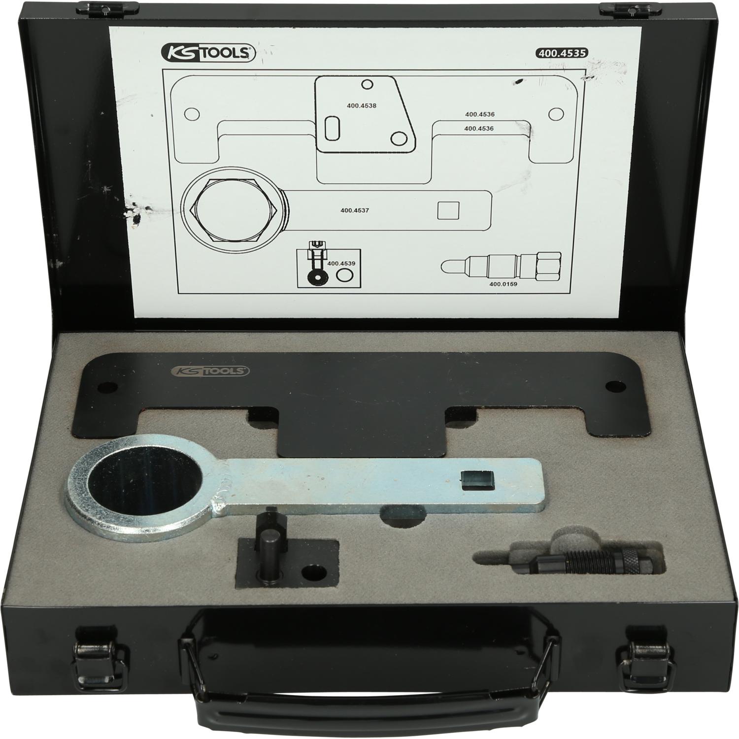 KS Tools Motoreinstell-Werkzeug-Satz für VAG, 6-tlg-1 Foto Produkt Allgemein Spezialwerkzeug Automobil