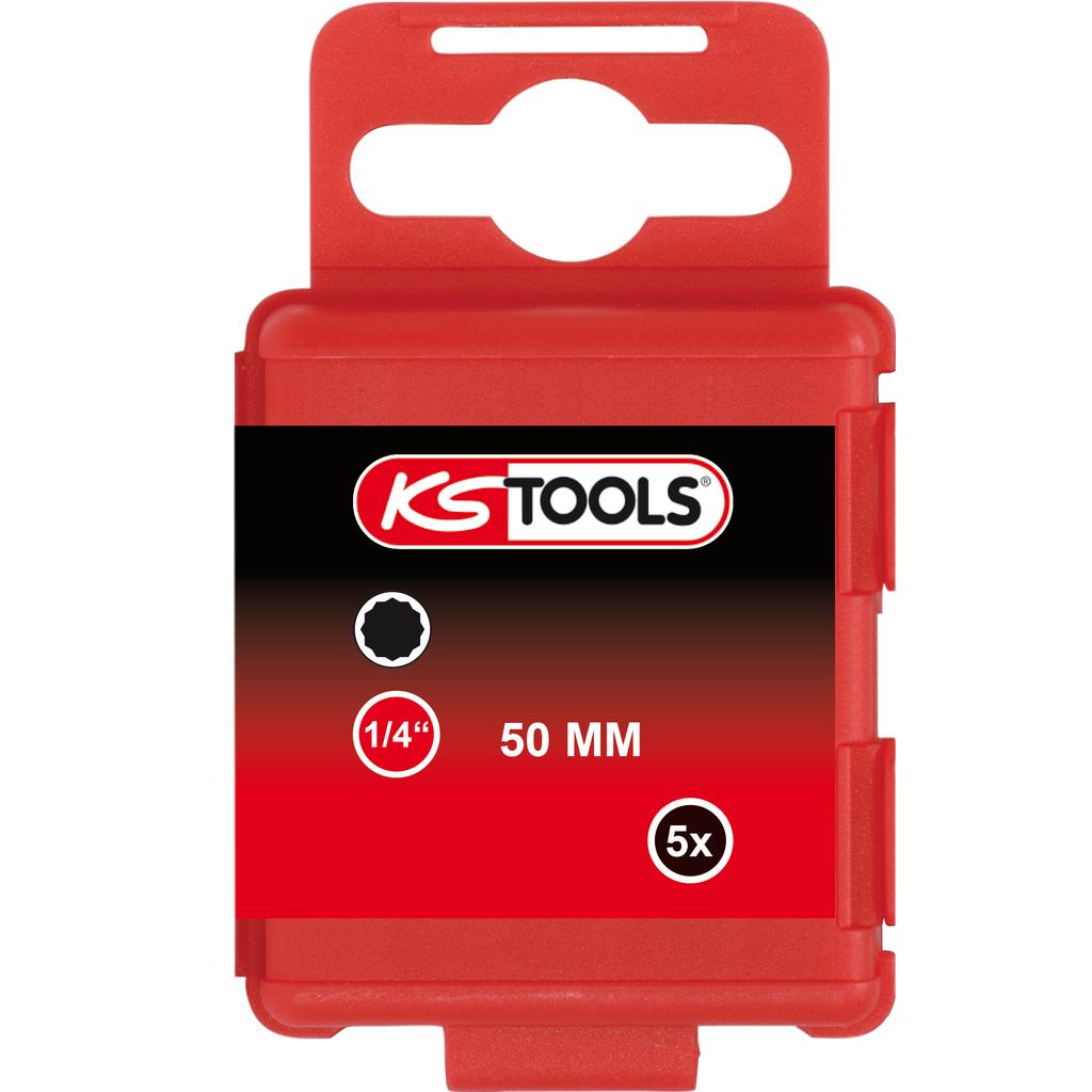 KS Tools 1/4" Bit XZN, 50mm, M3, 5er Pack-1 Foto Produkt Allgemein Bits