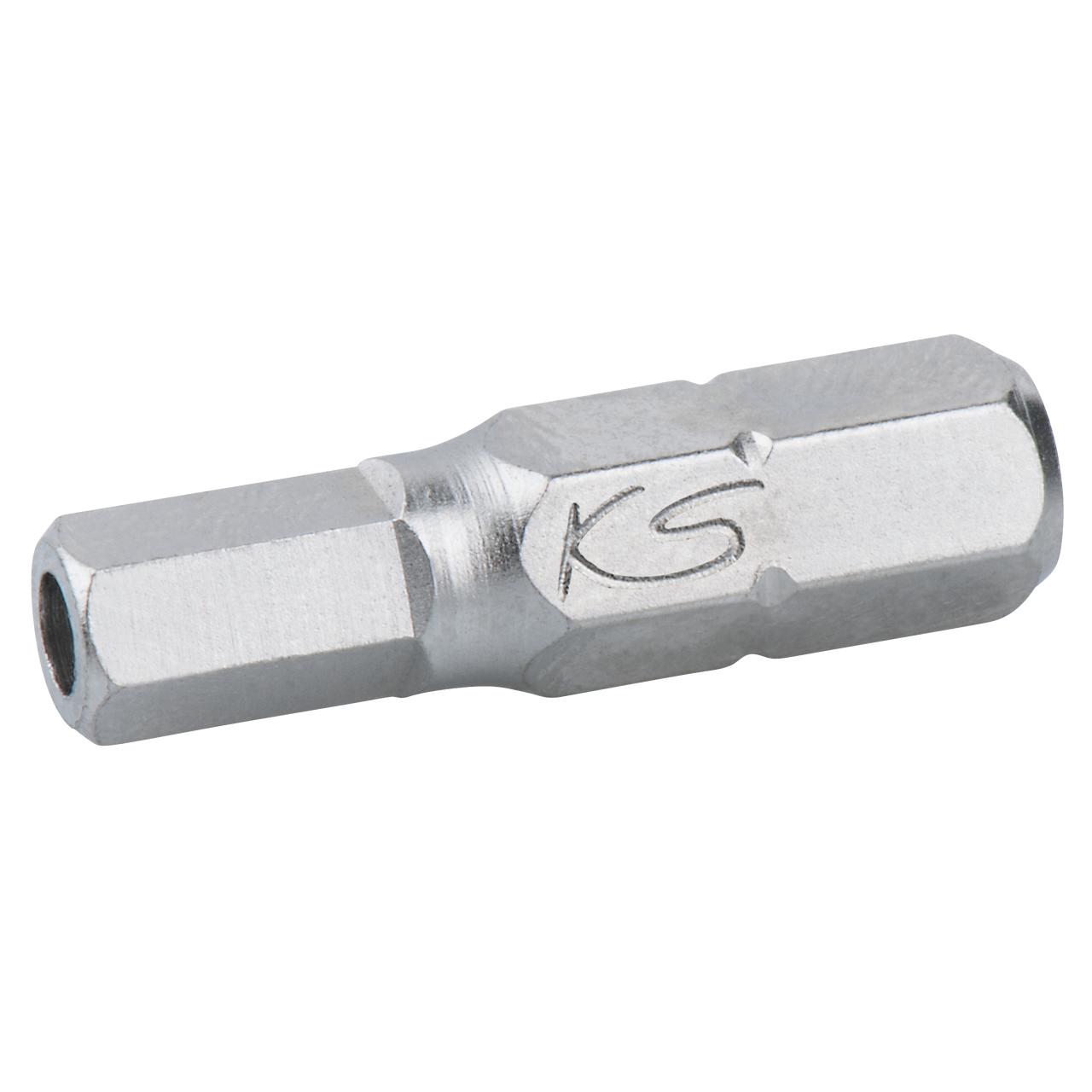 KS Tools 1/4" Bit Innensechskant, Bohrung, 25mm, 2,5mm-1 Foto Produkt Allgemein Bits