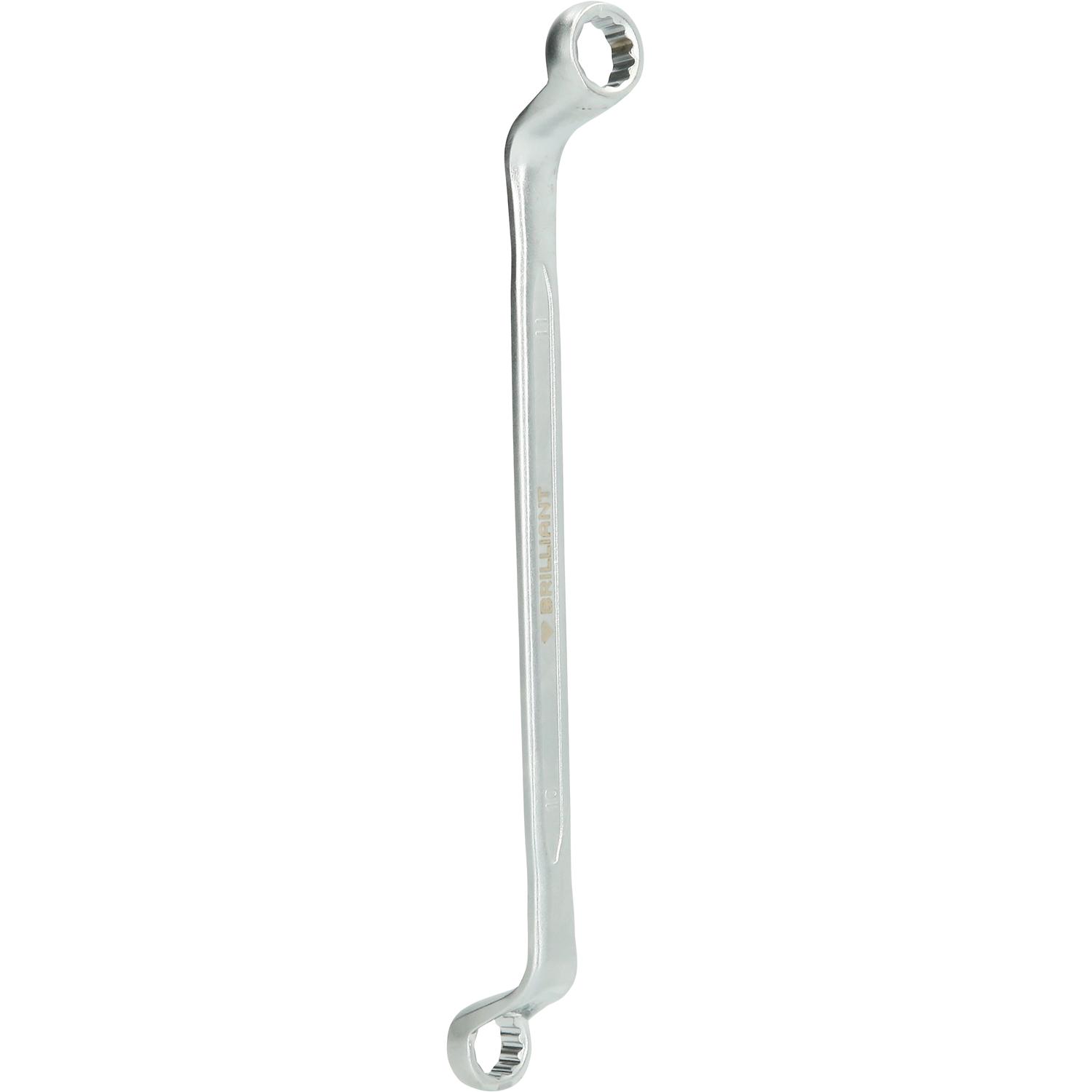 Brilliant Tools Doppel-Ringschlüssel, gekröpft, 10 x 11 mm-2 Hauptbild