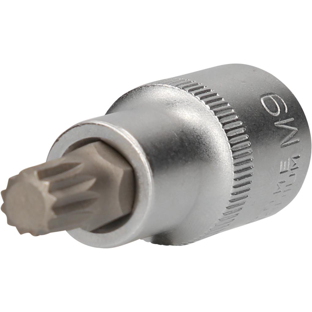 Brilliant Tools 1/2" Vielzahn-Bit-Stecknuss, 55 mm lang, M9-2 Hauptbild