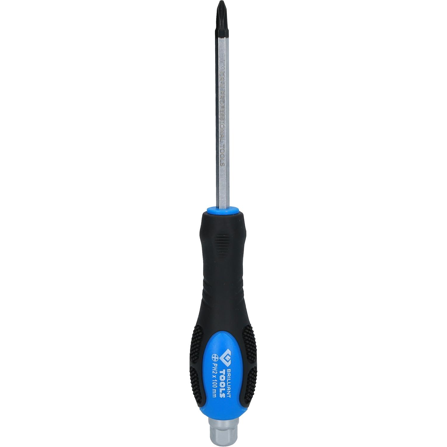 Brilliant Tools Schraubendreher Kreuzschlitz mit Schlagkappe, PH2-1 Hauptbild