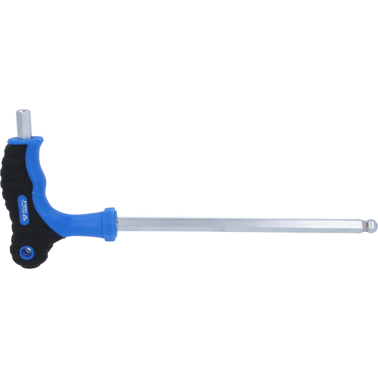 Brilliant Tools T-Griff-Kugelkopf-Innensechskant-Winkelstiftschlüssel 10,0 x 200 mm-3 Hauptbild