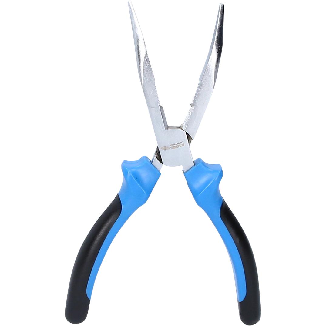 Brilliant Tools Flachrundzange, gebogen, 150 mm-2 Hauptbild
