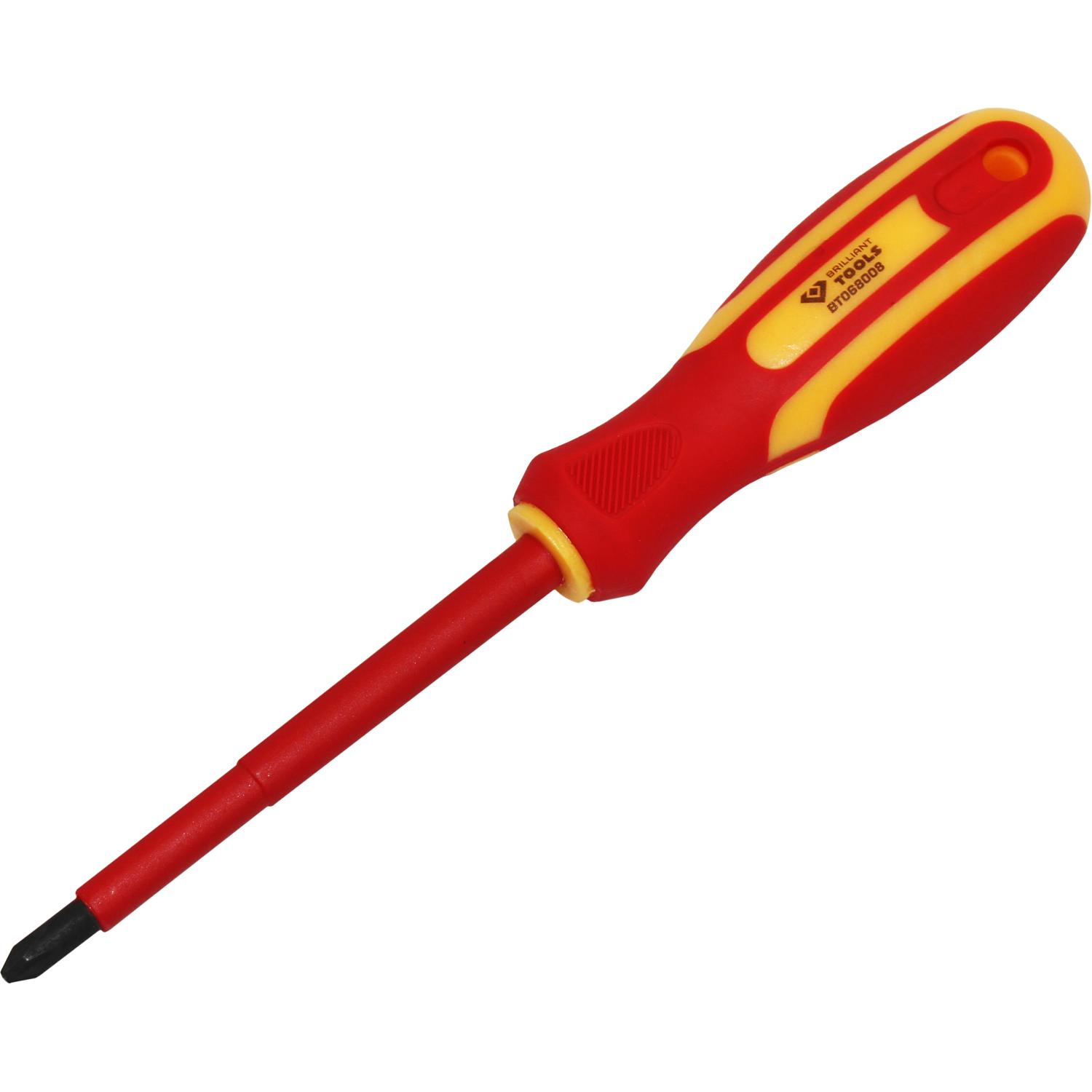 Brilliant Tools VDE Schraubendreher PH Phillips PH2 x 100 mm-2 Hauptbild