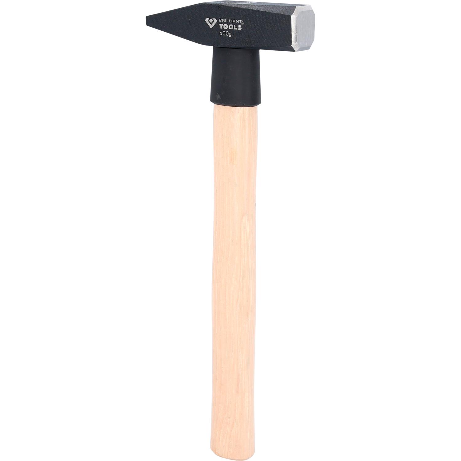Brilliant Tools Schlosserhammer mit Hickory-Stiel, 500 g-2 Hauptbild
