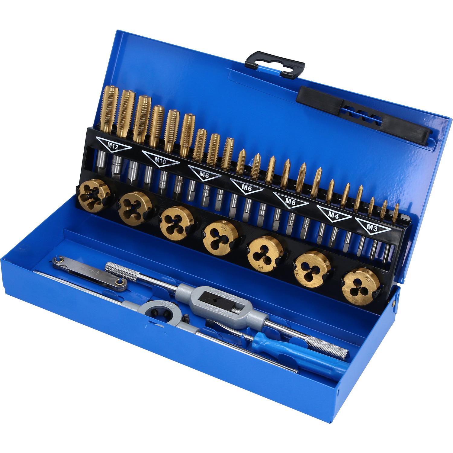 Brilliant Tools TiN Gewindeschneidwerkzeug-Satz, 32-tlg-2 Hauptbild