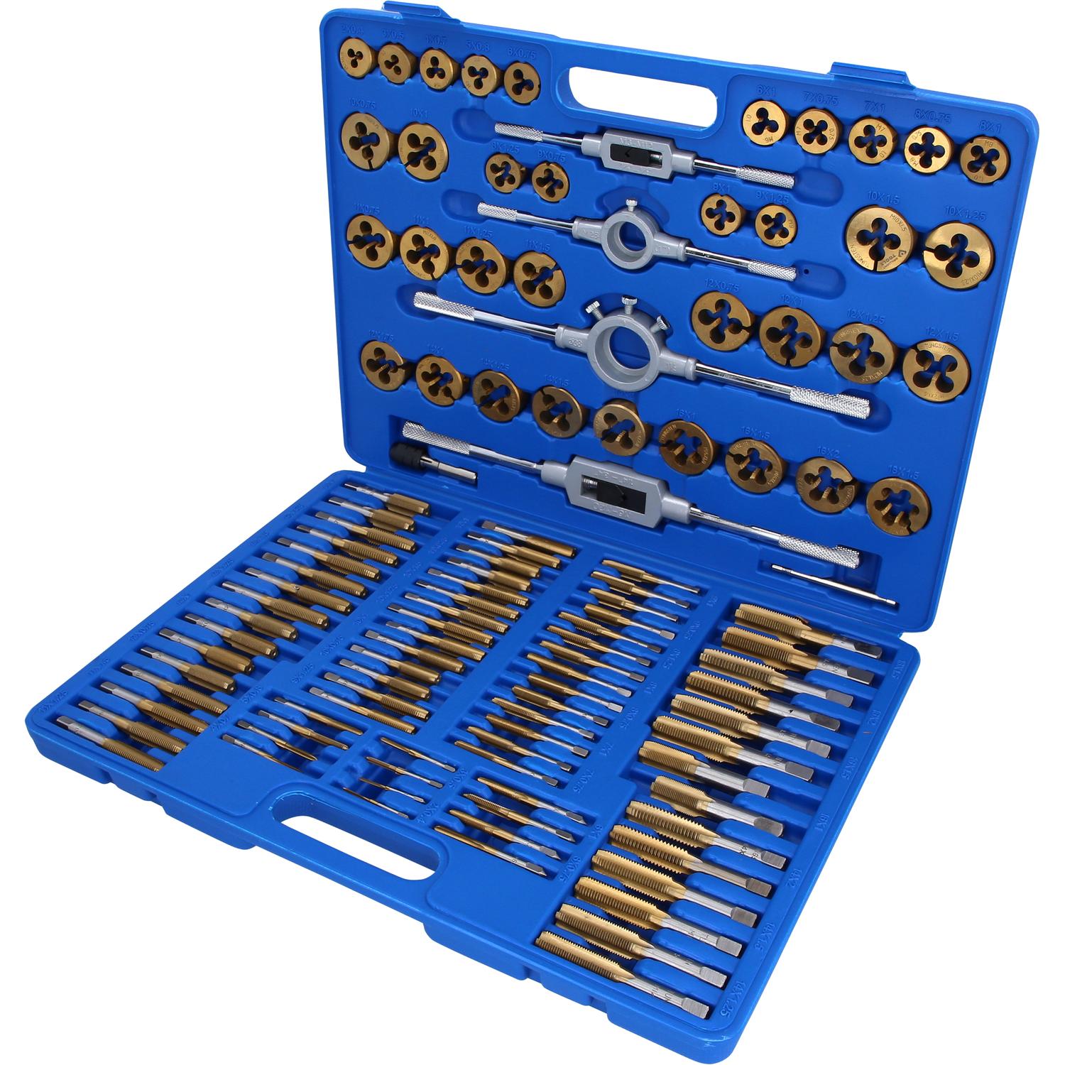 Brilliant Tools TiN Gewindeschneidwerkzeug-Satz, 110-tlg-2 Hauptbild