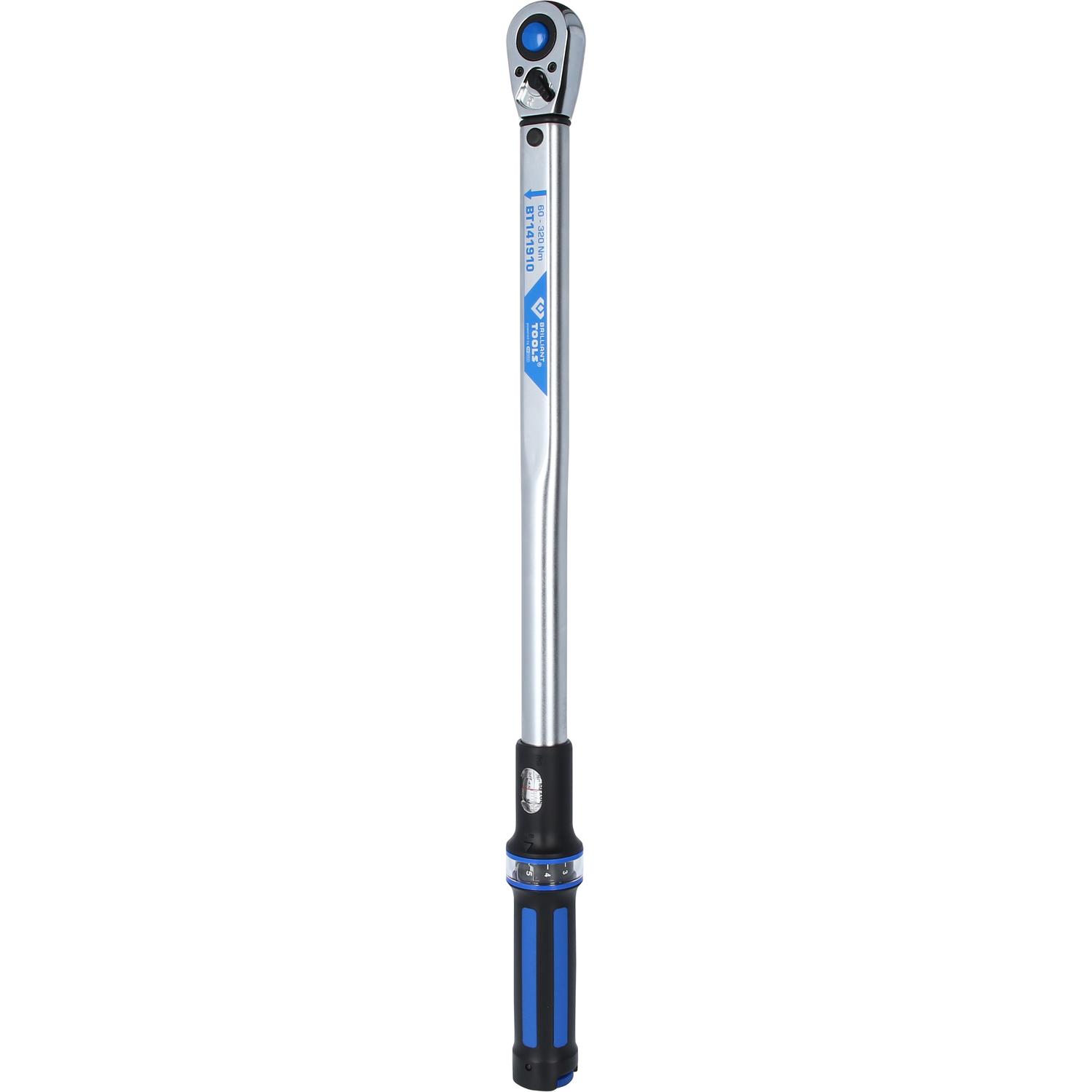 Brilliant Tools 1/2" Drehmomentschlüssel mit Umschalt-Ratschenkopf, 60 - 320 Nm-2 Hauptbild