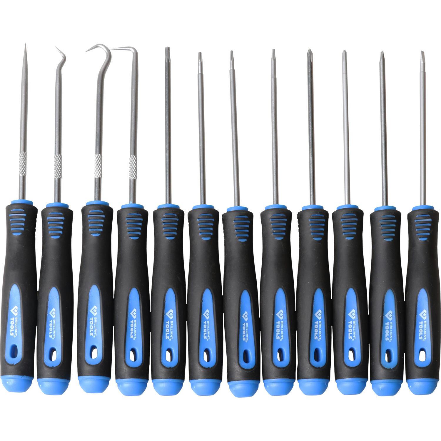Brilliant Tools Haken- und Schraubendreher-Satz, 12-tlg-2 Hauptbild