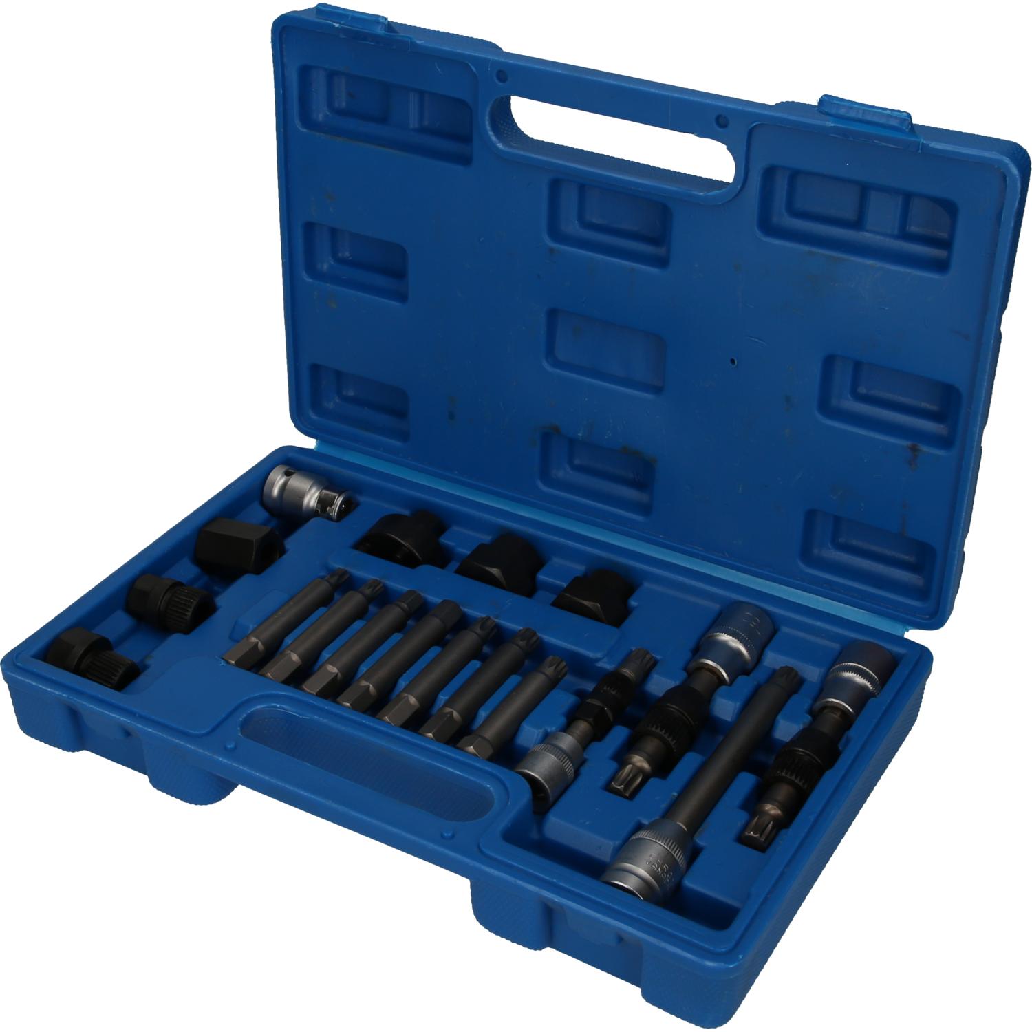 Brilliant Tools Lichtmaschinen Bit- und Steckschlüssel-Satz, 18-tlg-2 Hauptbild