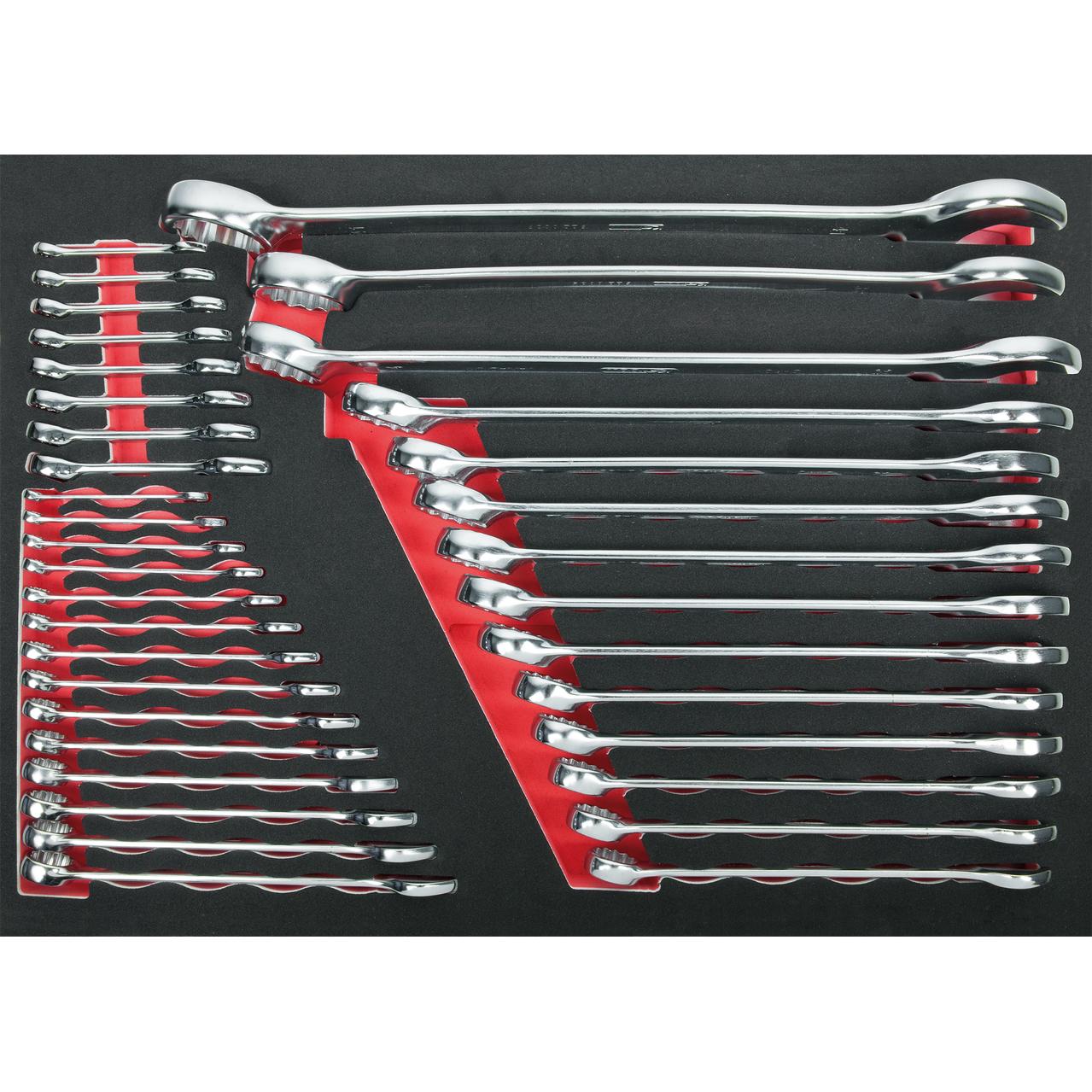 KS Tools SCS Schlüssel-Satz, 36-tlg in 1/1 Systemeinlage-1 Foto Produkt Allgemein Werkstatteinrichtung