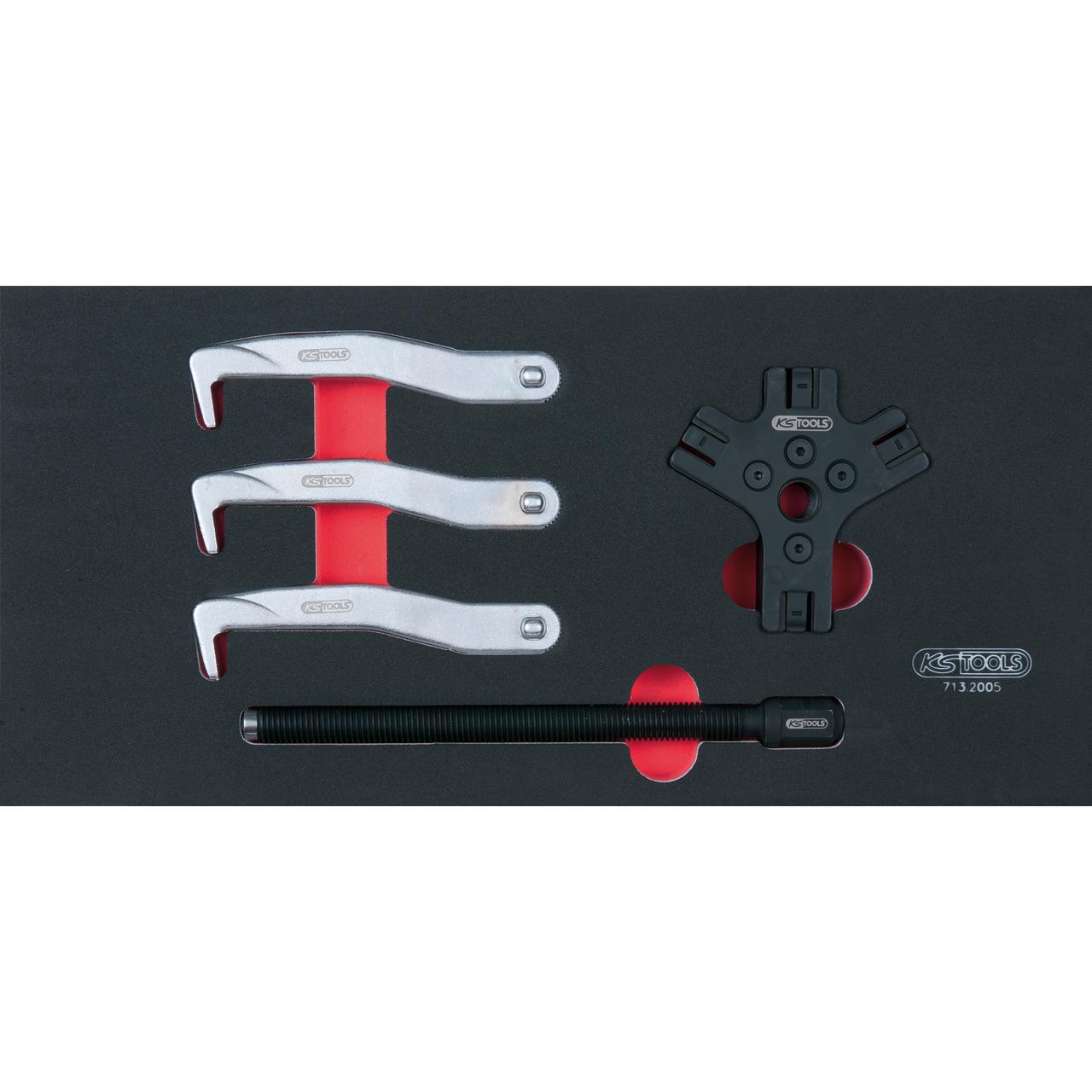 KS Tools SCS Abzieher-Satz, 5-tlg in 1/3 Systemeinlage-1 Foto Produkt Allgemein Werkstatteinrichtung