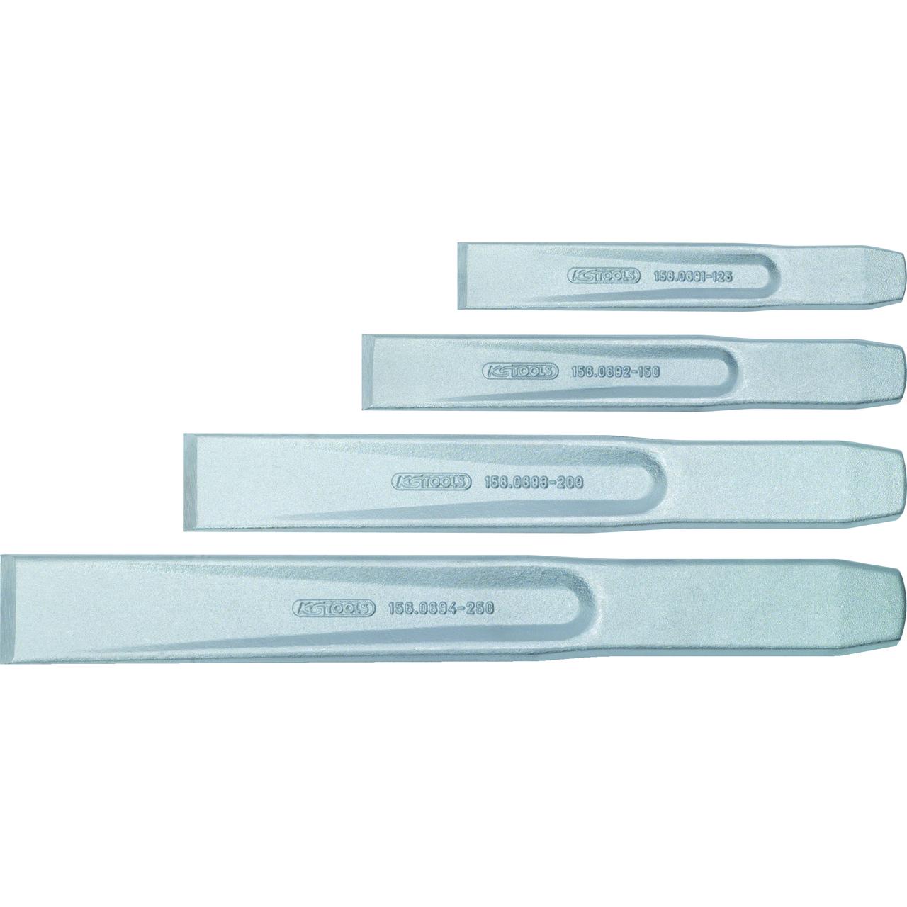 KS Tools Flachmeißelsatz, 4-tlg-1 Foto Produkt Allgemein Hämmer, Beile und Treiber