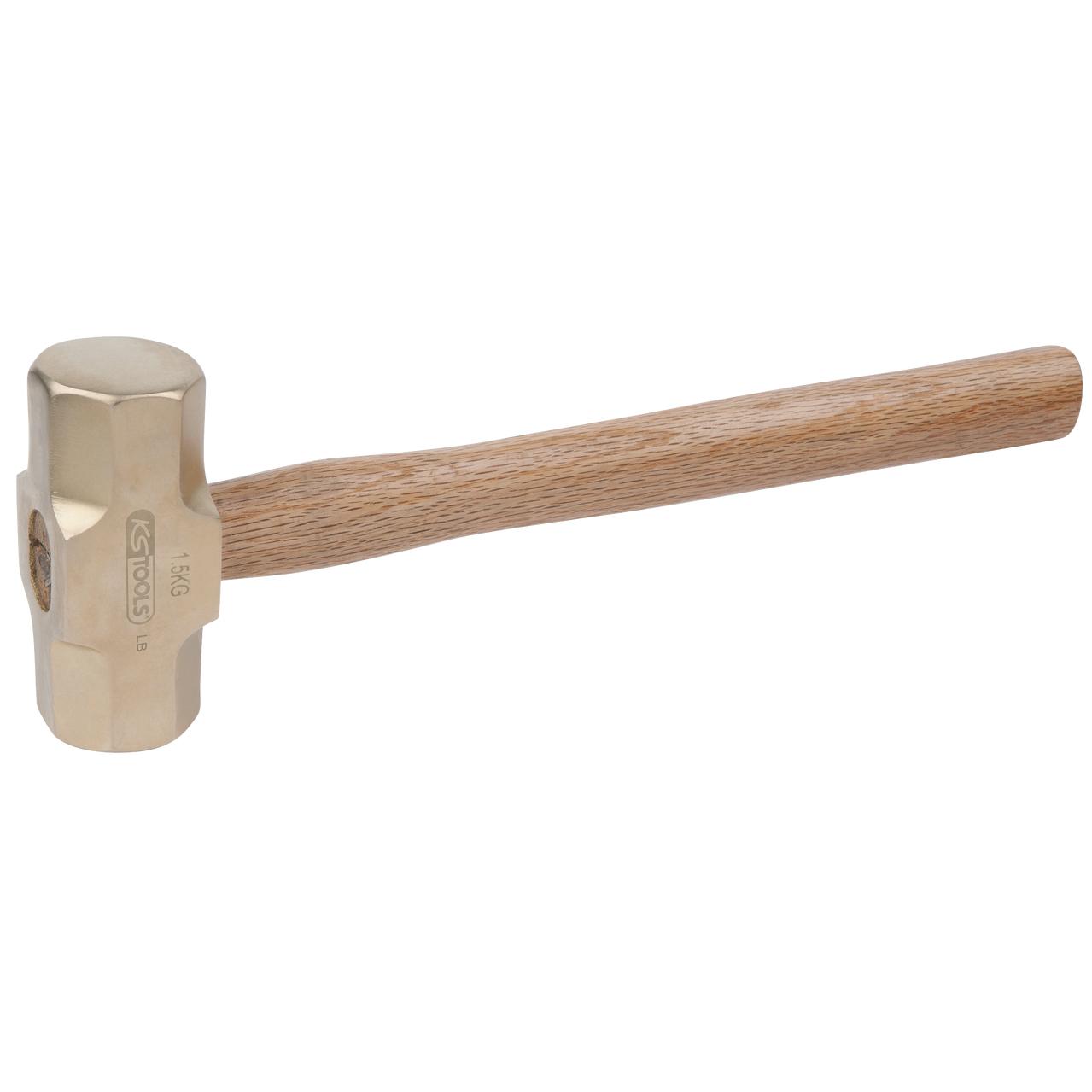 KS Tools BRONZEplus Minenhammer 2500 g, mit Hickorystiel-1 Foto Produkt Allgemein Hämmer, Beile und Treiber