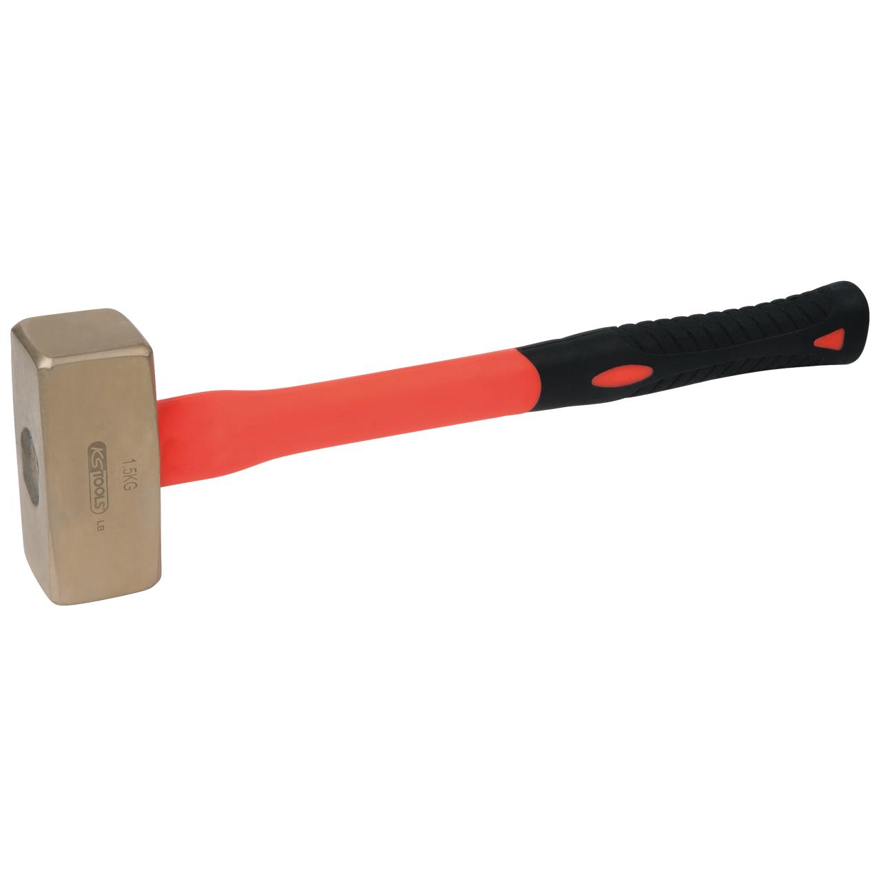 KS Tools BRONZEplus Fäustel 3000 g, mit Fiberglasstiel-1 Foto Produkt Allgemein Hämmer, Beile und Treiber