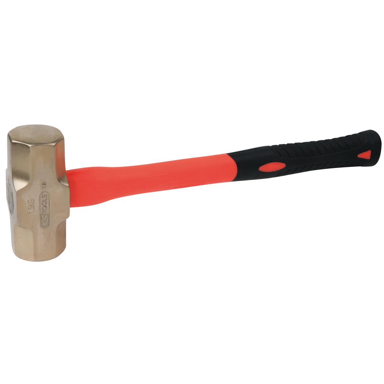 KS Tools BRONZEplus Minenhammer 5000 g, mit Fiberglasstiel-1 Foto Produkt Allgemein Hämmer, Beile und Treiber