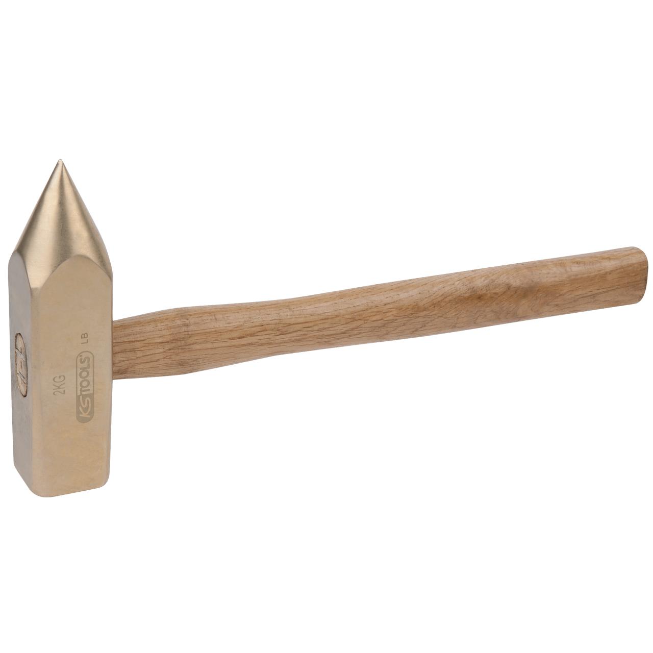 KS Tools BRONZEplus Loch-/Durchschläger 5000 g, mit Hickorystiel-1 Foto Produkt Allgemein Hämmer, Beile und Treiber