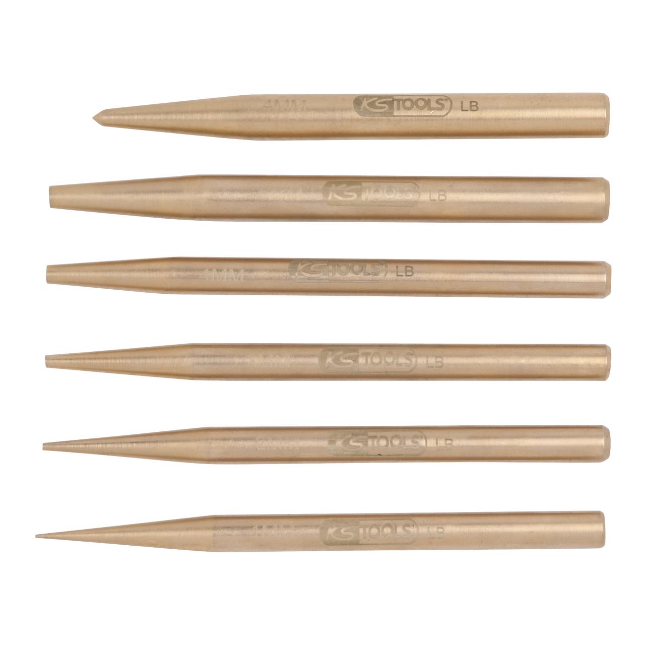 KS Tools BRONZEplus Durchtreibersatz, 6-tlg-1 Foto Produkt Allgemein Hämmer, Beile und Treiber