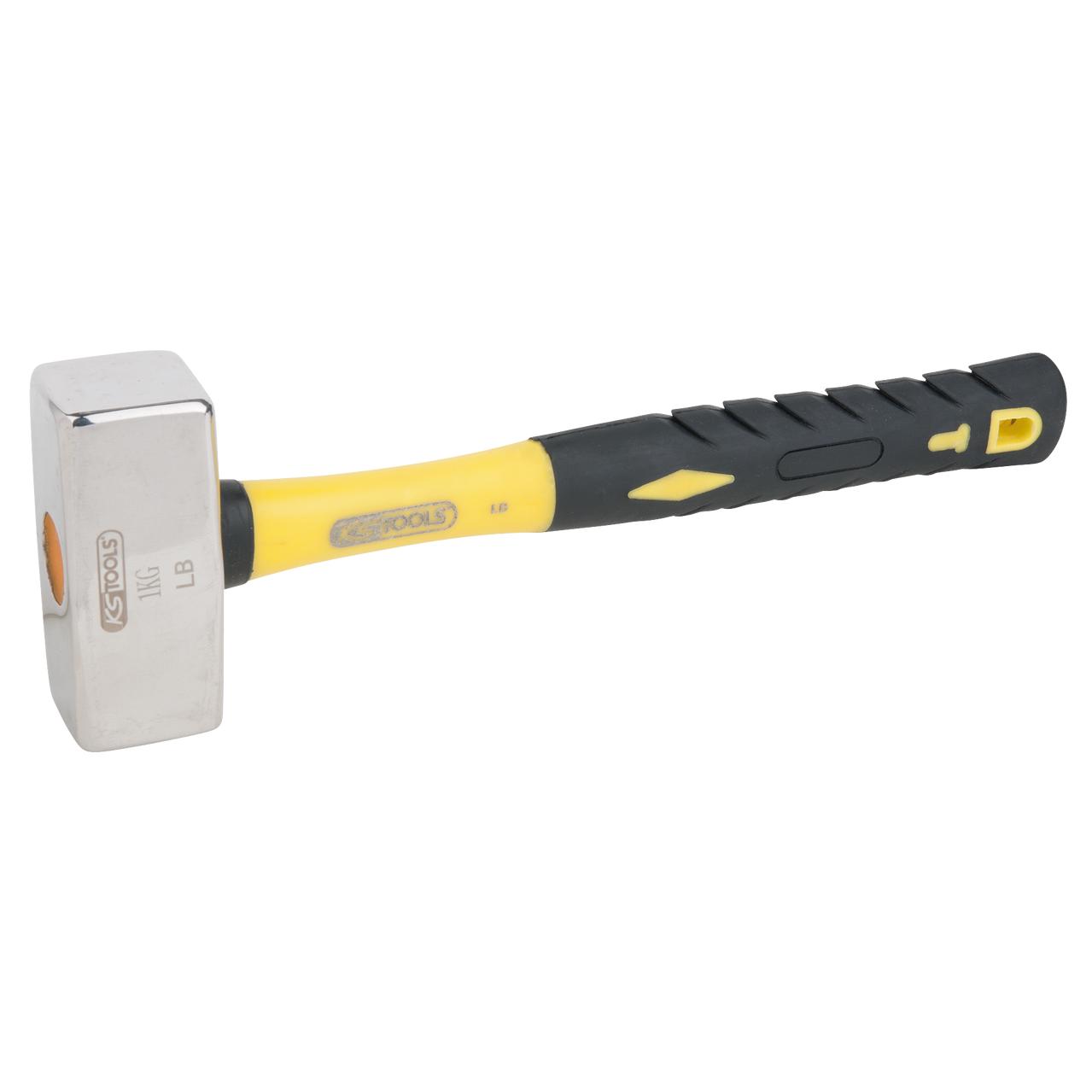 KS Tools EDELSTAHL Fäustel mit Fiberglasstiel, 2250g-1 Foto Produkt Allgemein Hämmer, Beile und Treiber