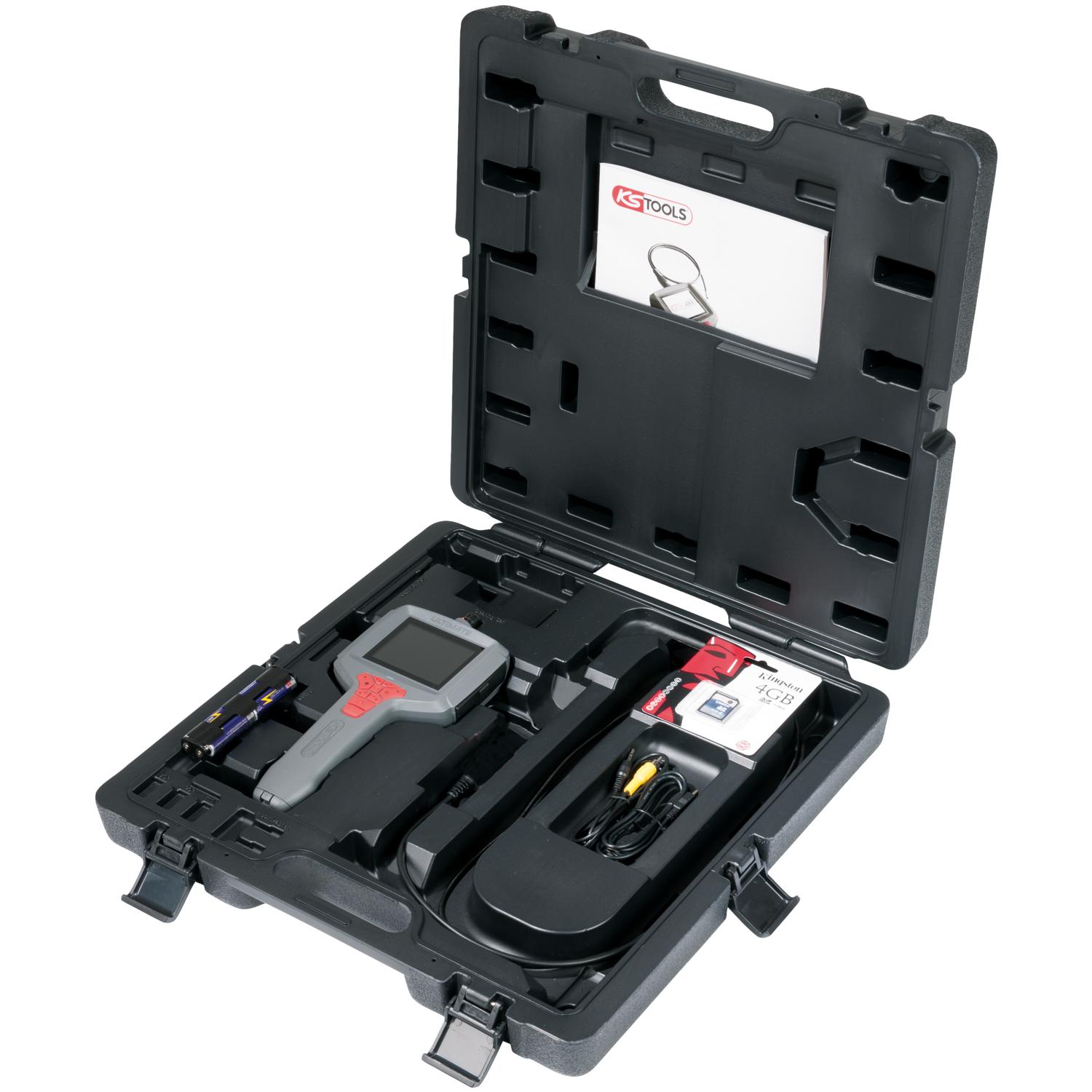 KS Tools ULTIMATEvision MASTER Videoskop-Satz,6-tlg,halbstarr 3m,Ø8,5mm-1 Foto Produkt Allgemein Inspektions-Werkzeuge