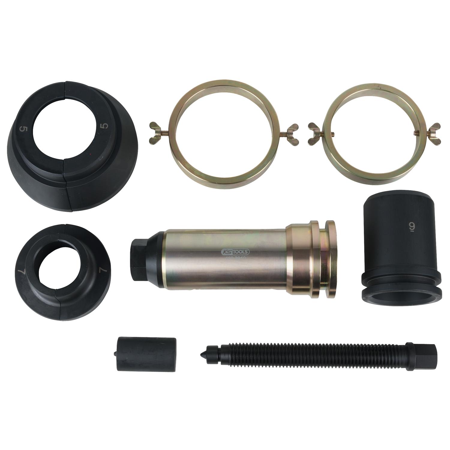 KS Tools Differential-Hauptwellenlager-Abzieher-Satz für Volvo, 8-tlg-1 Foto Produkt Allgemein LKW