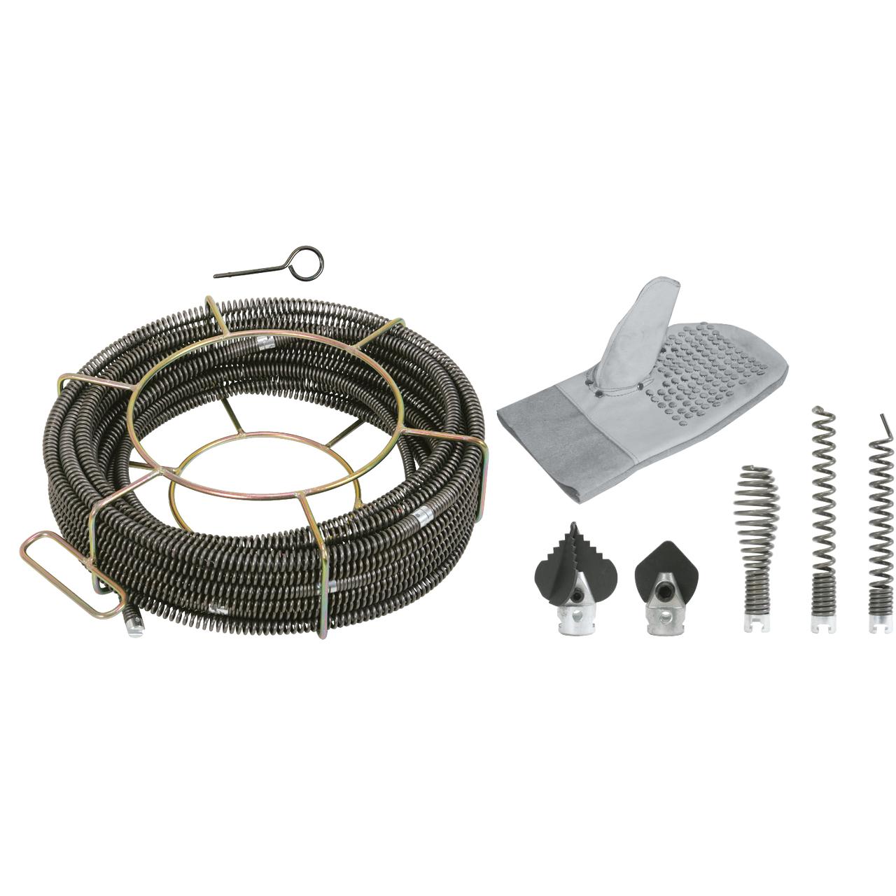 KS Tools Kanal- und Rohrreinigungs-Werkzeug-Satz Ø 16mm Innenseele, 13-tlg-1 Foto Produkt Allgemein Rohrreinigung