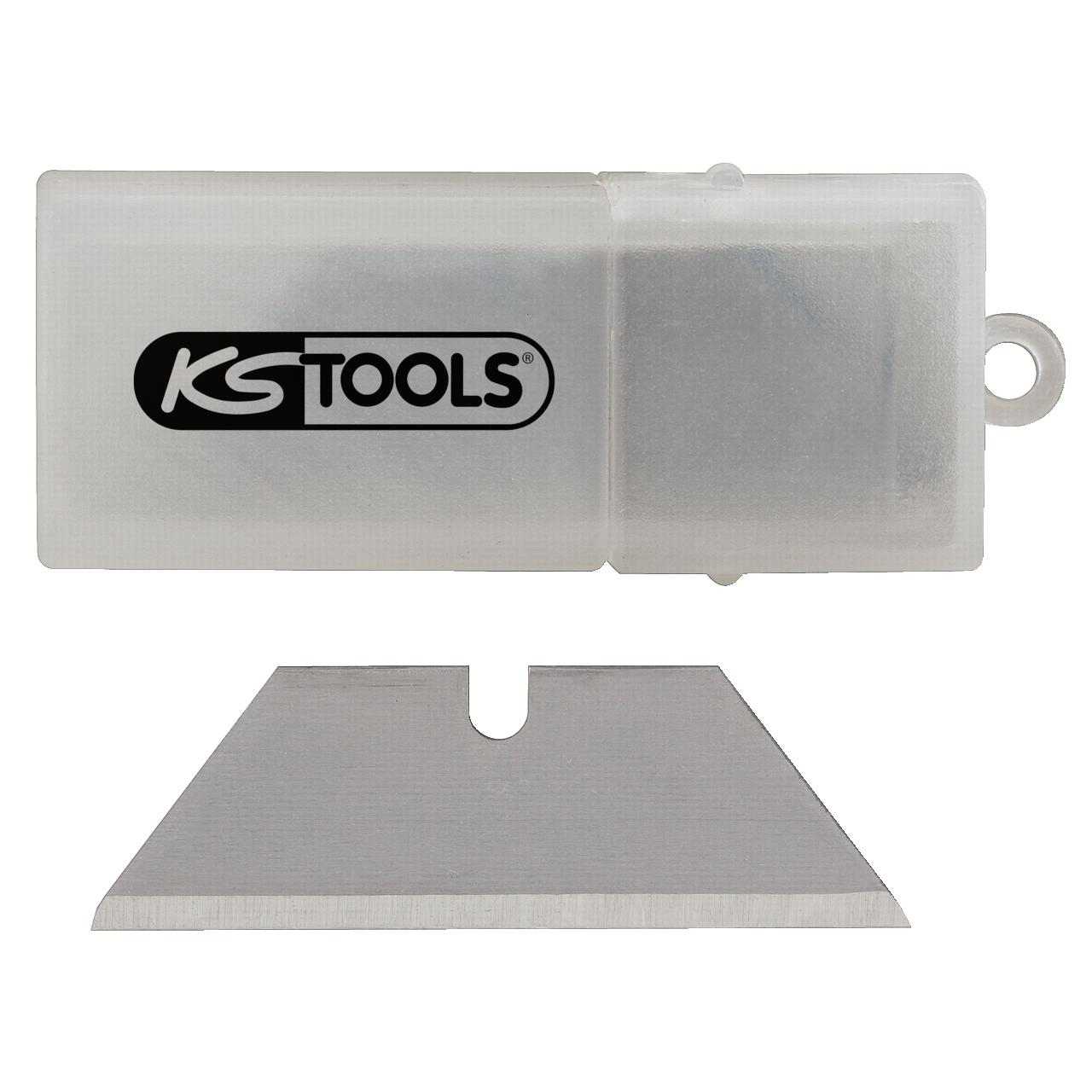 KS Tools Trapezklingen, Spender à 5 Stück, für 970.2173-1 Foto Produkt Allgemein Scheren, Schneiden und Sägen
