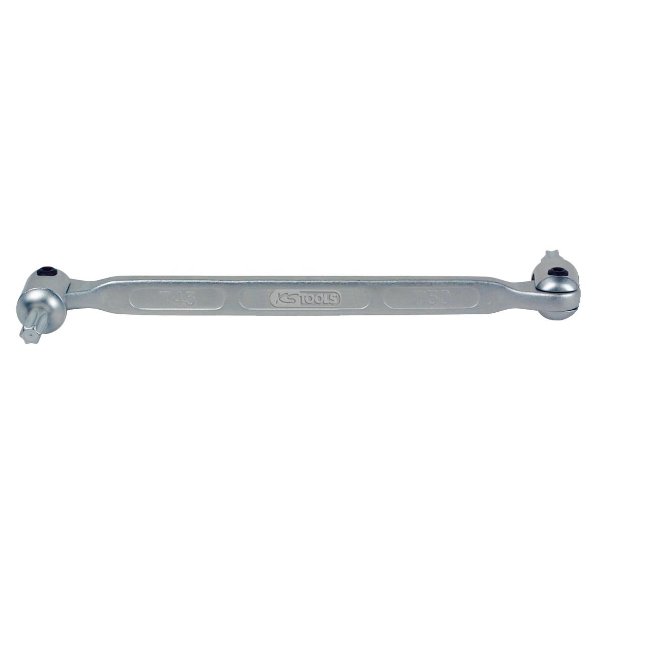 KS Tools Torx-Doppel-Gelenkschlüssel, T25xT27-1 Foto Produkt Allgemein Schlüsselprogramm