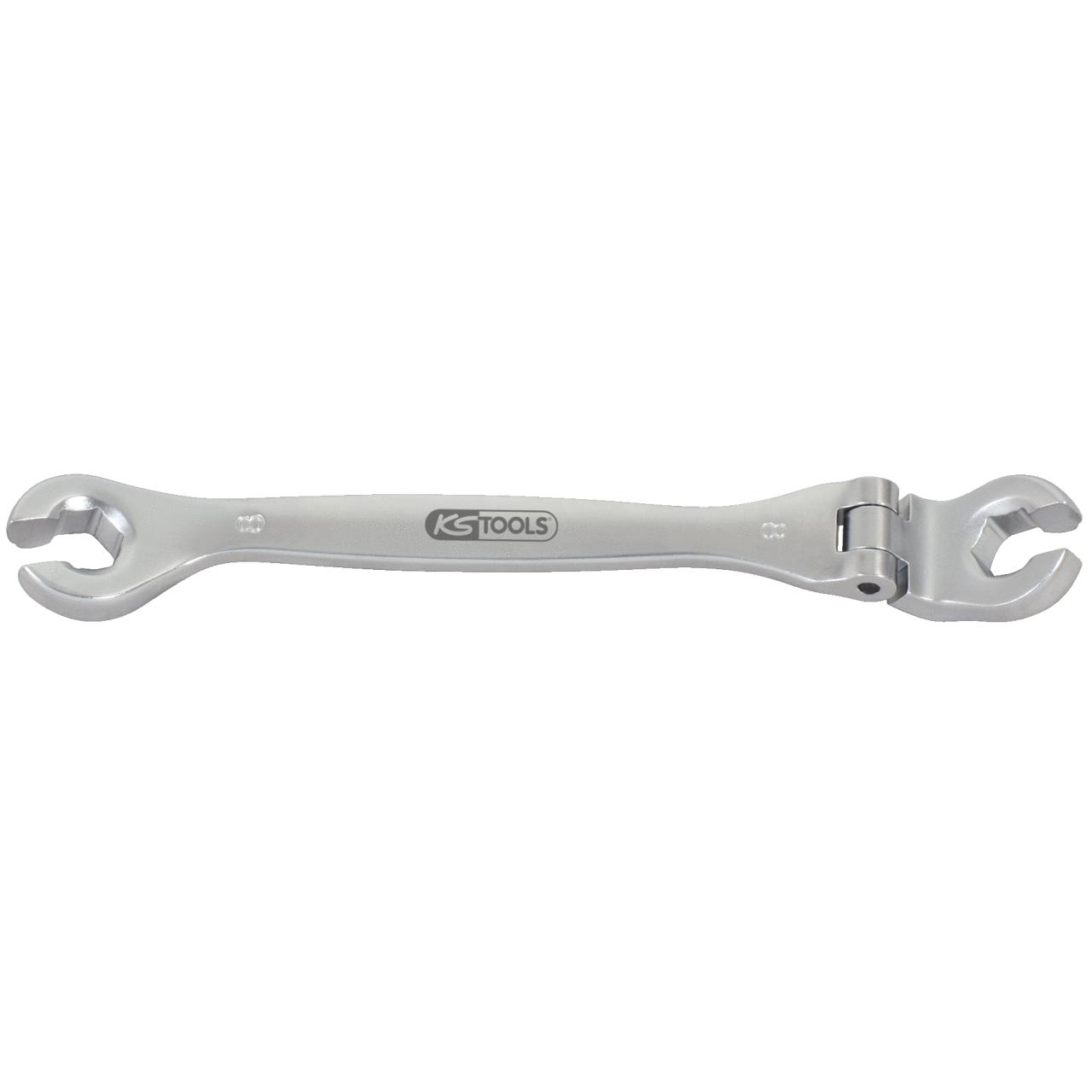 KS Tools CHROMEplus Doppelringschlüssel m.Gelenk, 24mm,offen-1 Foto Produkt Allgemein Schlüsselprogramm