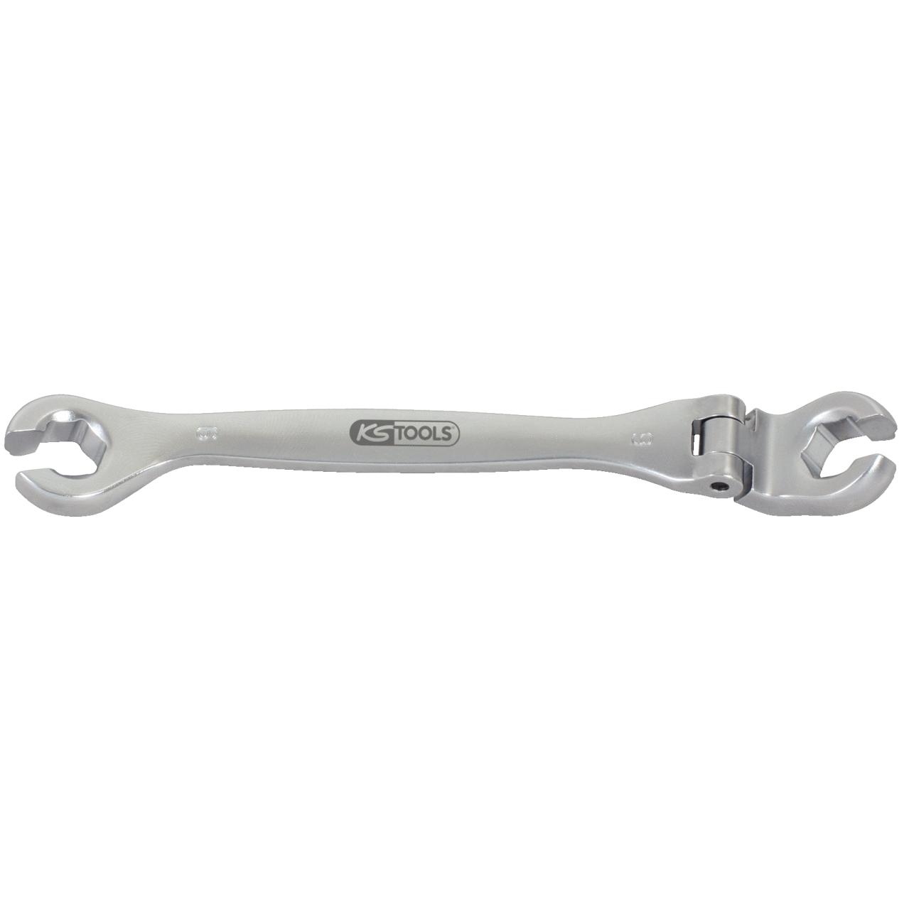 KS Tools CHROMEplus Offener Doppel-Ringschlüssel mit Gelenk, 9mm-1 Foto Produkt Allgemein Schlüsselprogramm