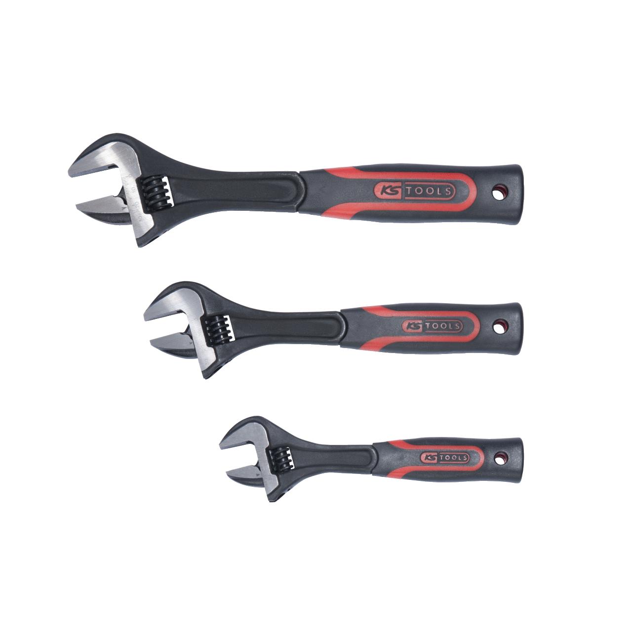 KS Tools Rollgabelschlüssel-Satz 2-Komponentengriff, 3-tlg-1 Foto Produkt Allgemein Schlüsselprogramm