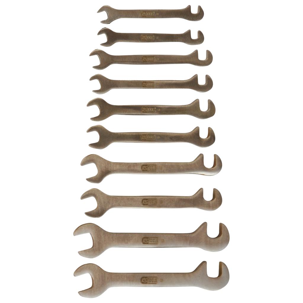 KS Tools BRONZEplus Blech-Doppel-Maulschlüssel-Satz klein, 10-tlg-1 Foto Produkt Allgemein Schlüsselprogramm