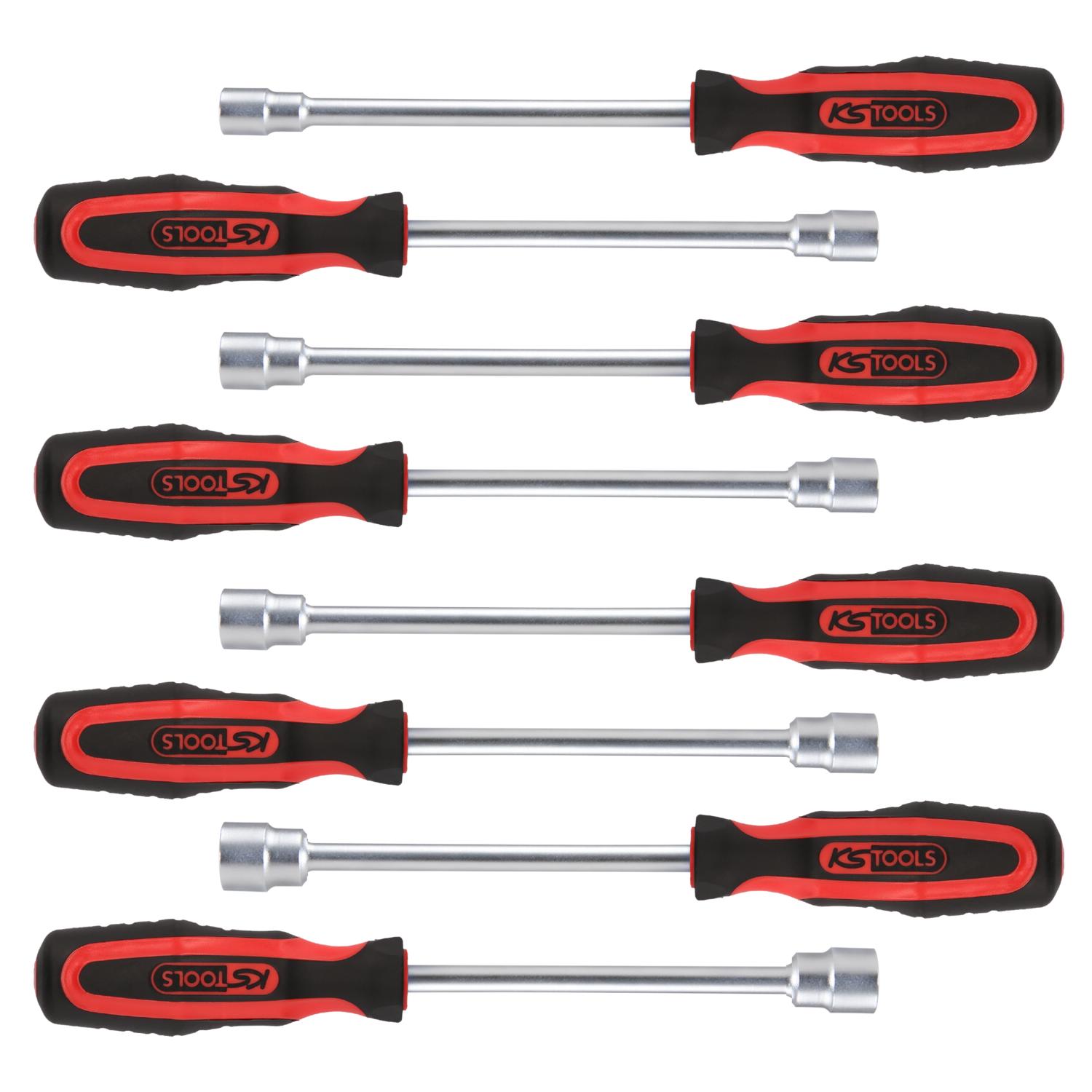KS Tools ERGOTORQUEplus Stecknuss-Schraubendreher-Satz, 8-tlg-1 Foto Produkt Allgemein Schraubendreher