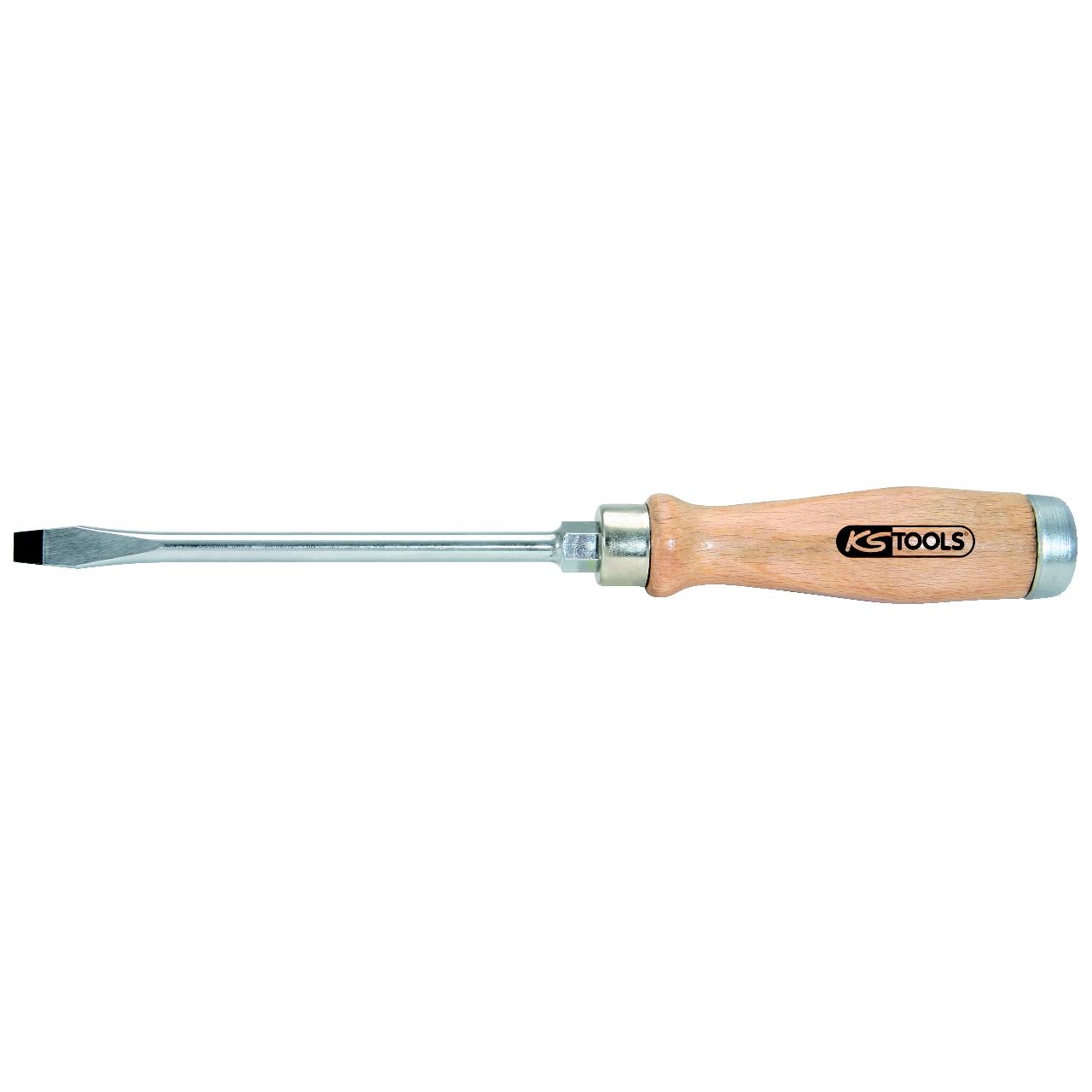 KS Tools ERGOTORQUE WOODmax Schlag-Schlitz-Schraubendreher, 3,5mm-1 Foto Produkt Allgemein Schraubendreher