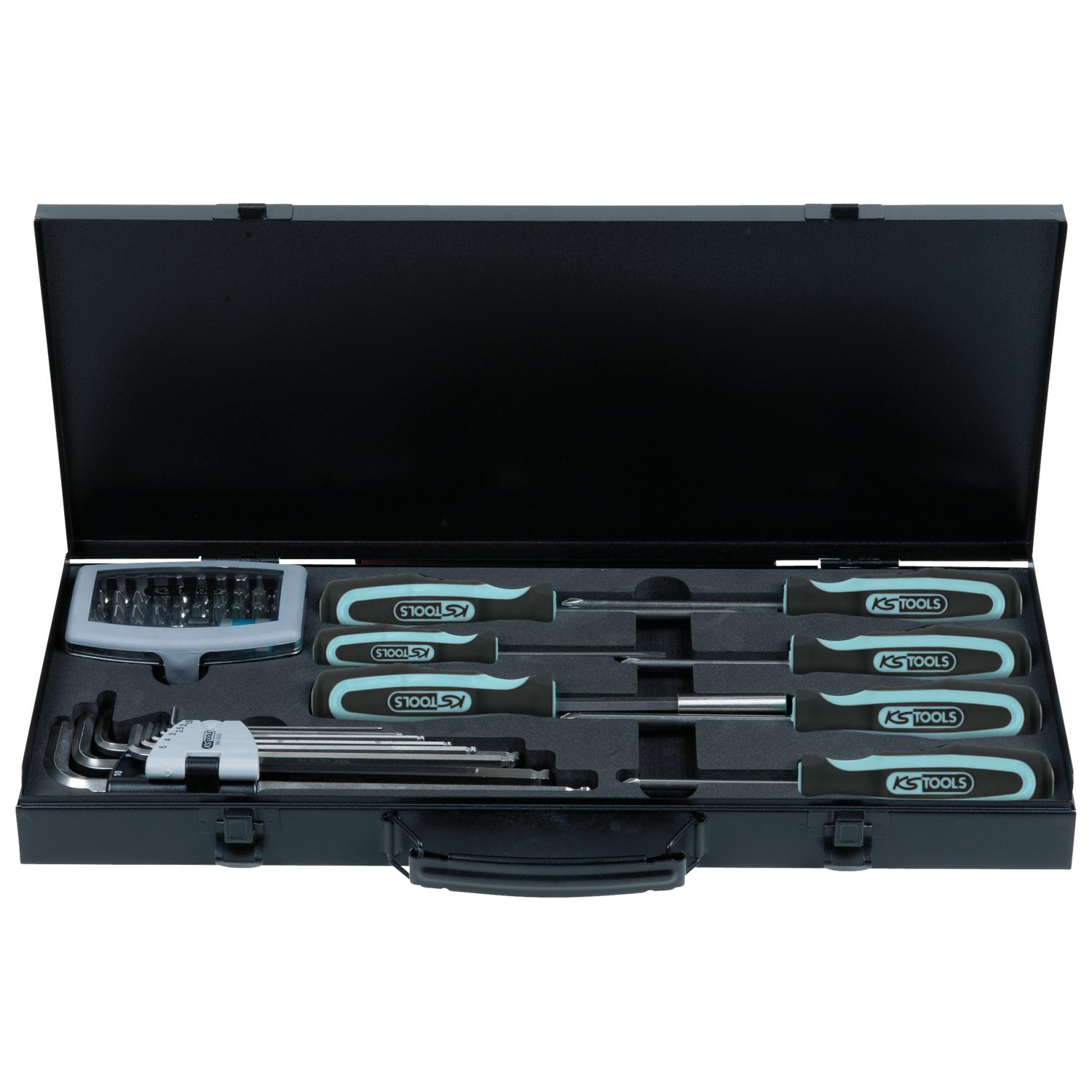 KS Tools EDELSTAHL Kombinationssatz, 48-tlg-1 Foto Produkt Allgemein Schraubendreher