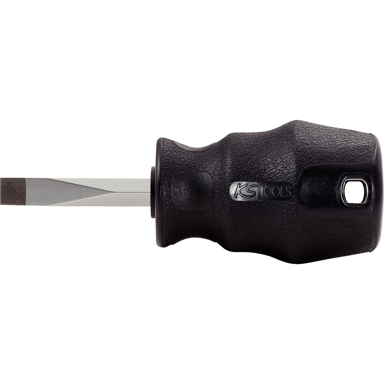 KS Tools ERGOTORQUE Schlitz-Schraubendreher, kurz, 8mm-1 Foto Produkt Allgemein Schraubendreher