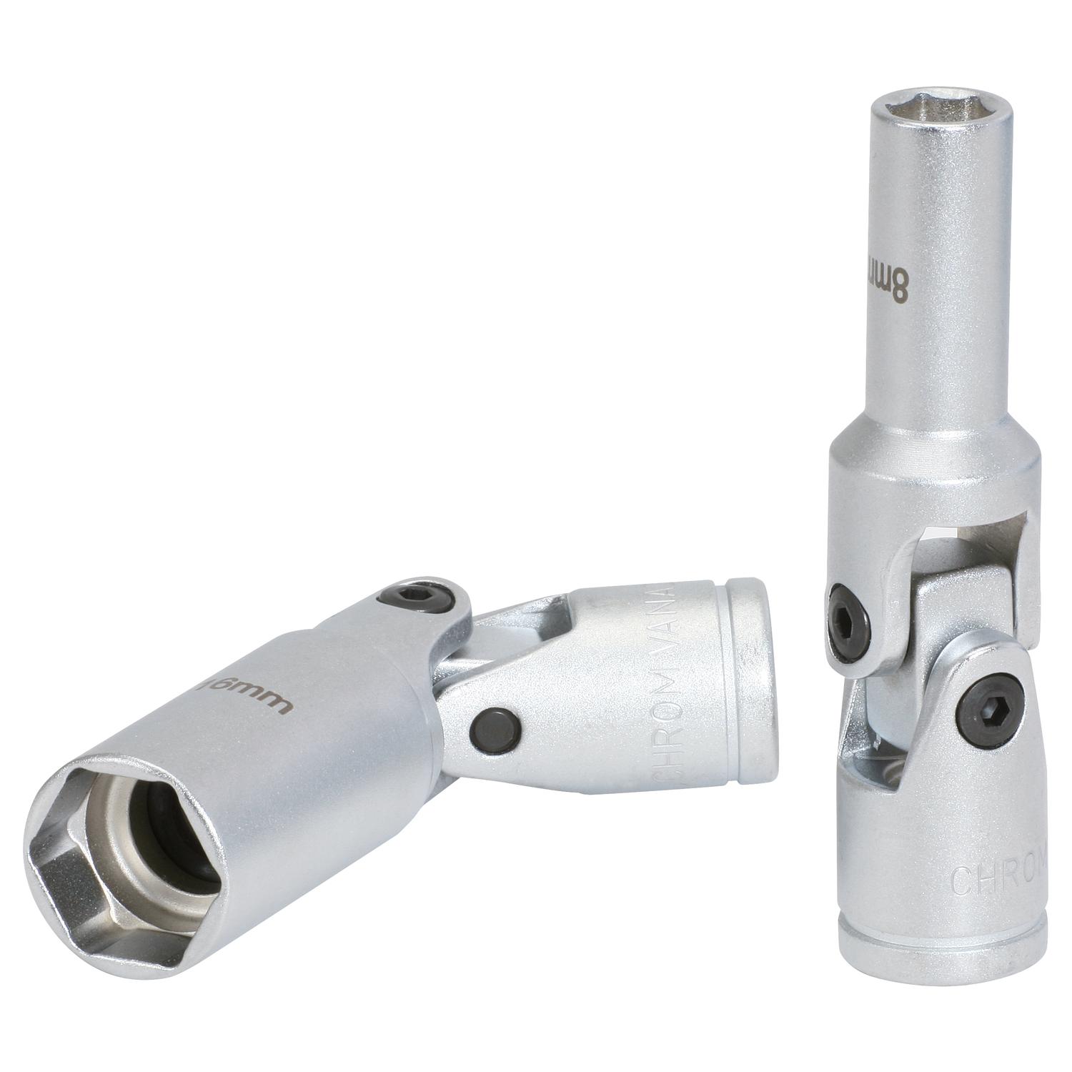 KS Tools 3/8" Glühkerzen-Gelenknüsse, kurz, 75mm, 9mm-1 Foto Produkt Allgemein Steckschlüssel