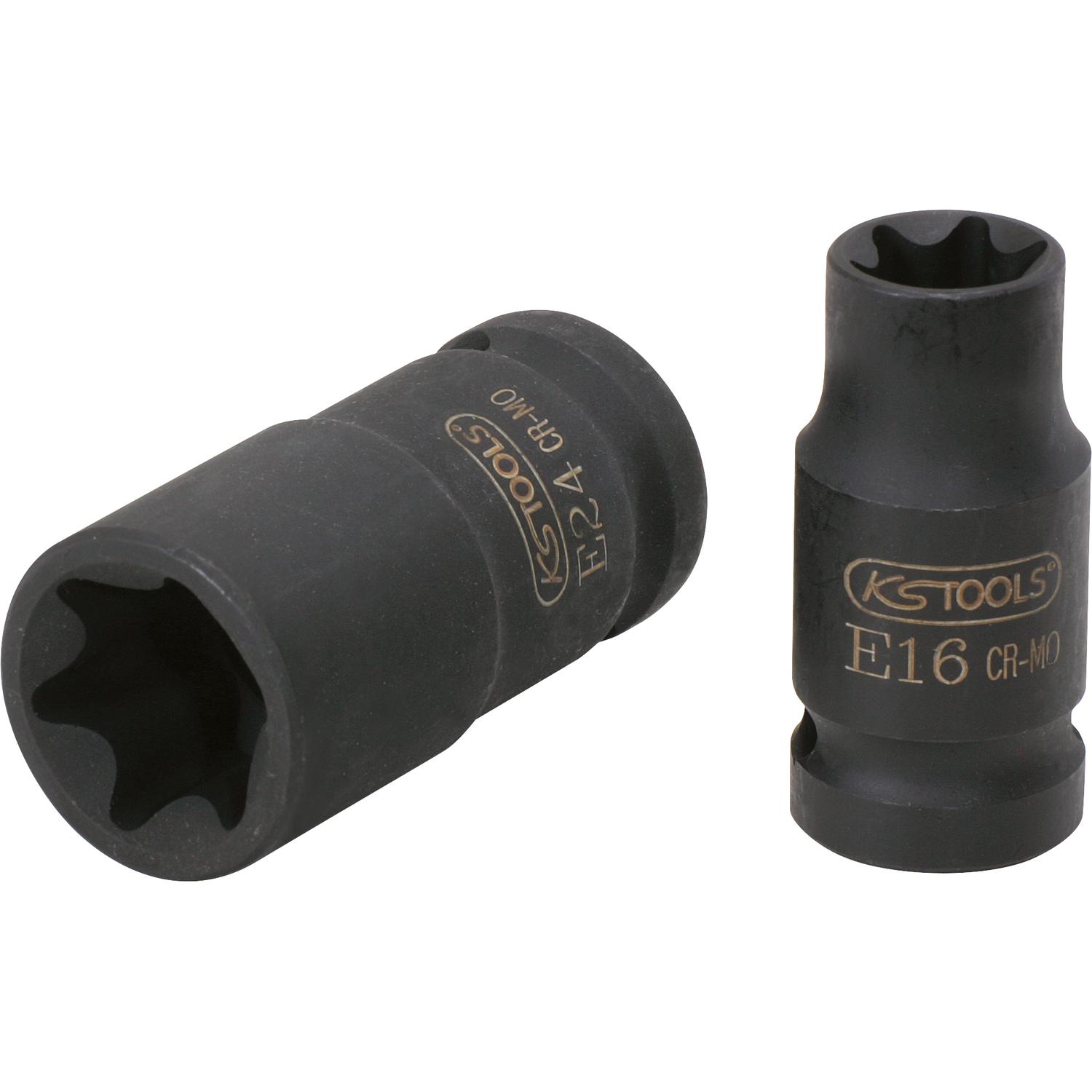 KS Tools 3/8" Torx-E-Kraft-Stecknuss, kurz, E11-1 Foto Produkt Allgemein Steckschlüssel