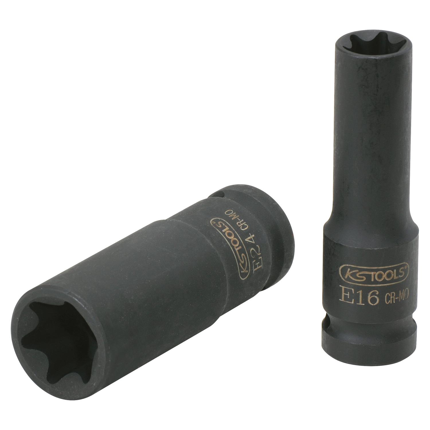 KS Tools 1/2" Torx-E-Kraft-Stecknuss, lang, E24-1 Foto Produkt Allgemein Steckschlüssel
