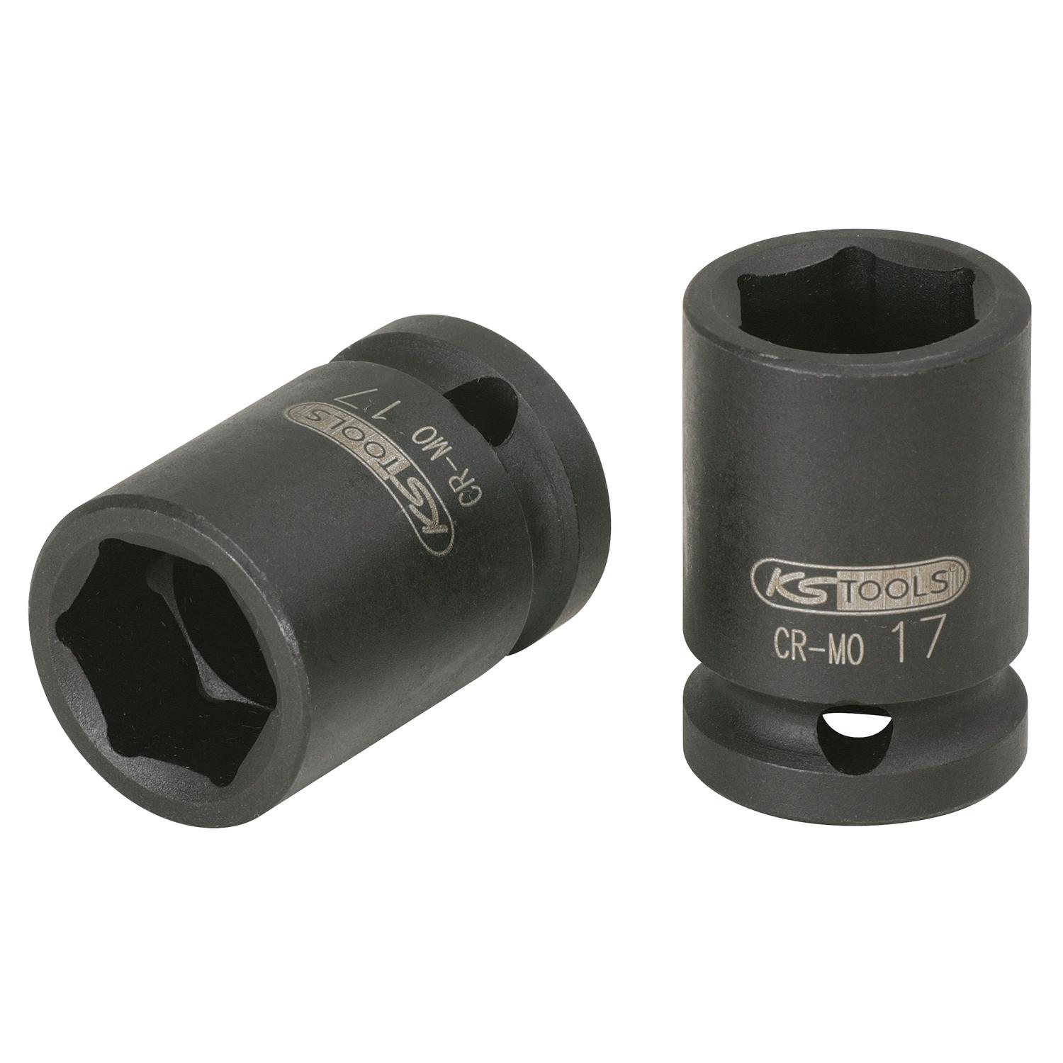 KS Tools 1/2" Sechskant-Kraft-Stecknuss, kurz, 9/16"-1 Foto Produkt Allgemein Steckschlüssel
