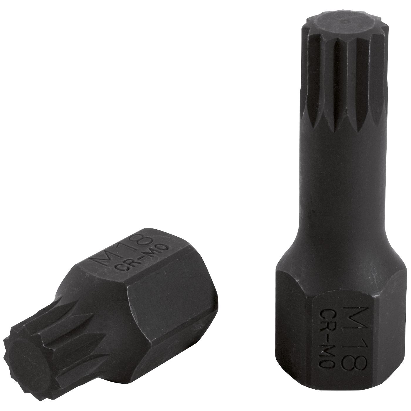 KS Tools 1/2" DUODRIVE Spezial-Kraft-Bit-Stecknuss XZN, M18,43mm kurz-1 Foto Produkt Allgemein Steckschlüssel