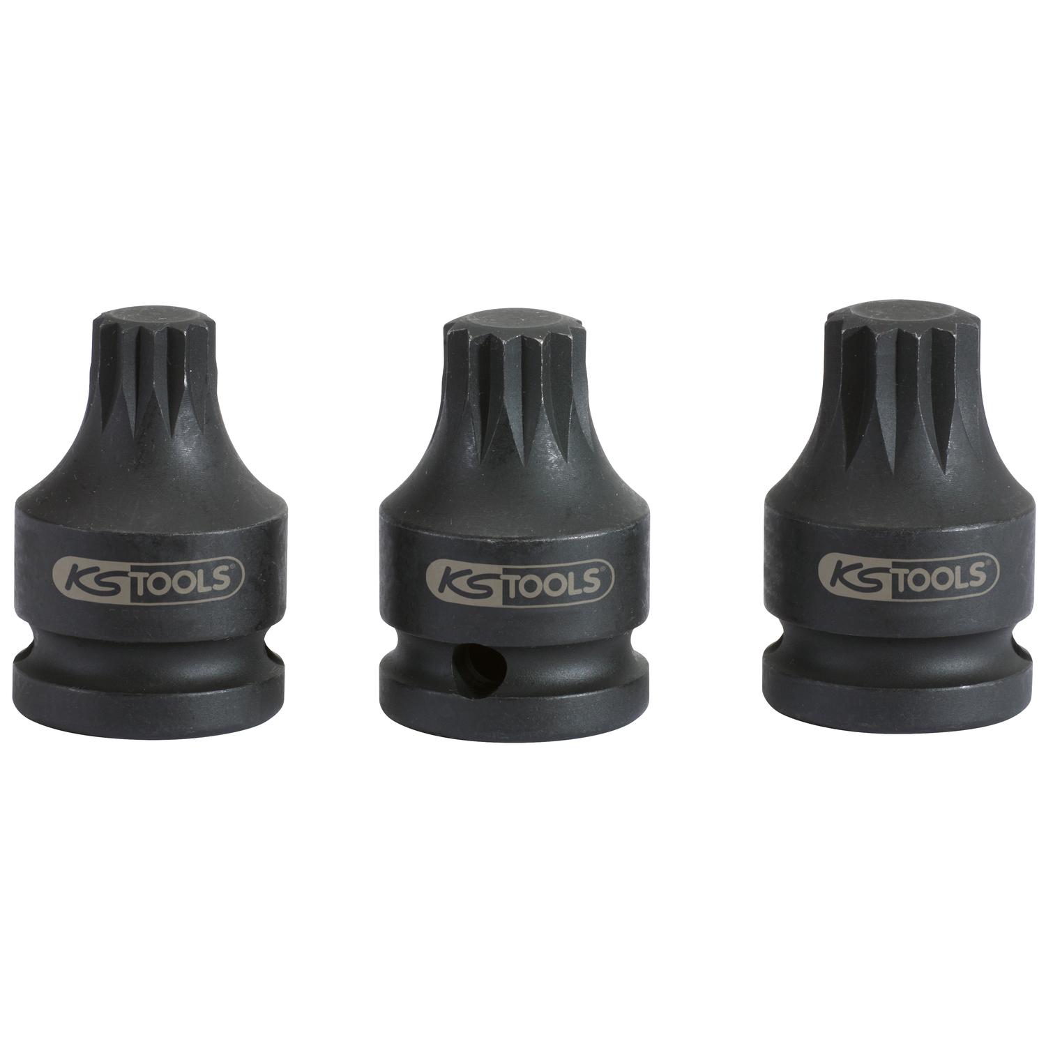 KS Tools 1/2" Kraft-Bit-Stecknuss XZN,kurz,M16-1 Foto Produkt Allgemein Steckschlüssel