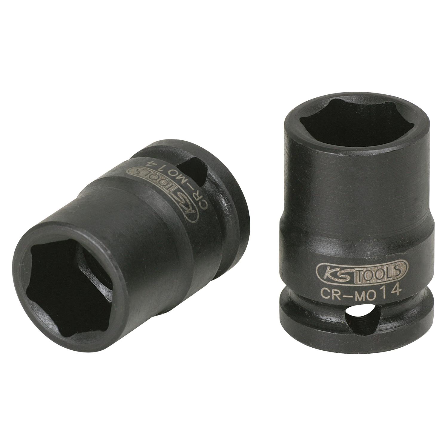 KS Tools 3/8" Sechskant-Kraft-Stecknuss, kurz, 16mm-1 Foto Produkt Allgemein Steckschlüssel