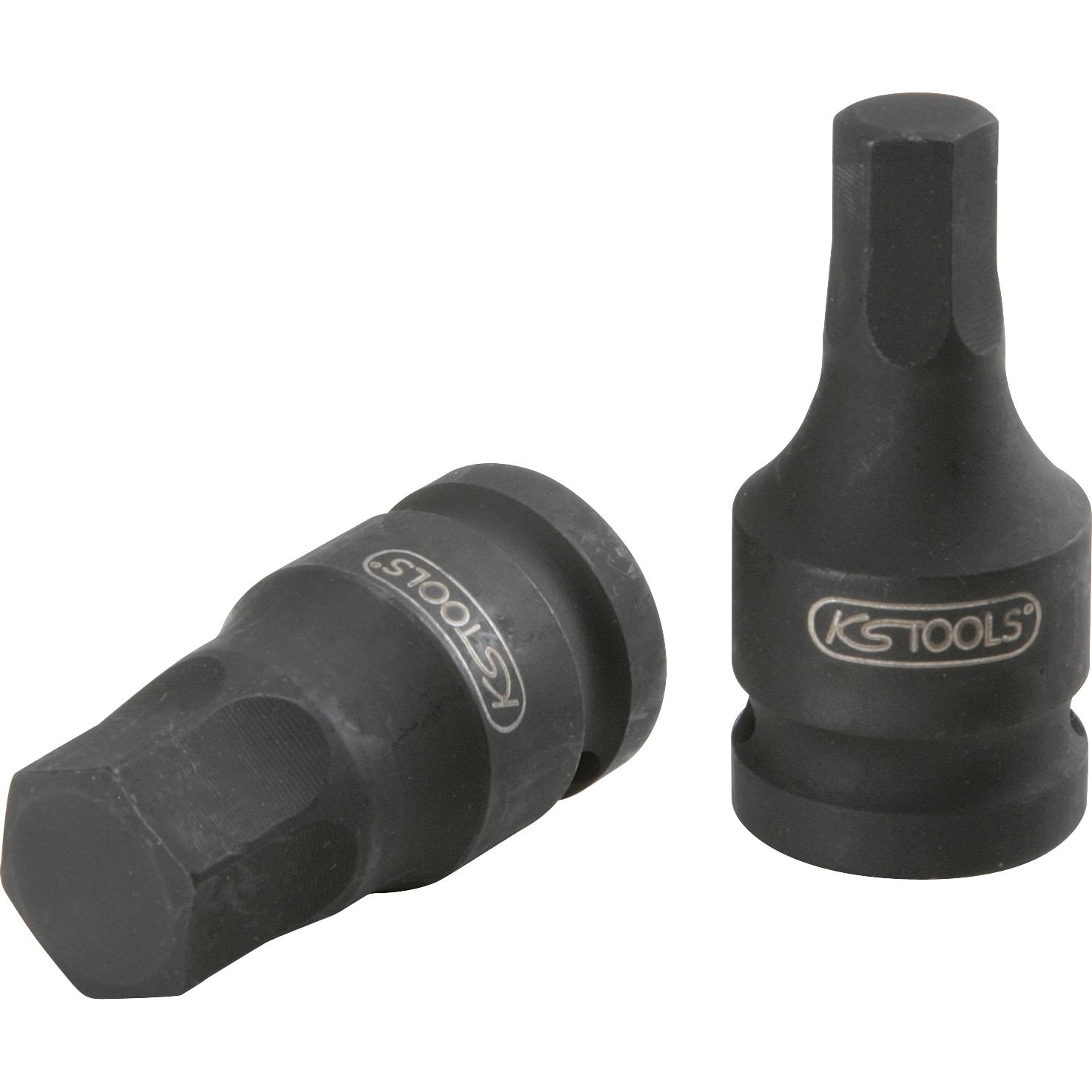KS Tools 3/8" Kraft-Bit-Stecknuss für Innensechskant-Schrauben, kurz, 8 mm-1 Foto Produkt Allgemein Steckschlüssel
